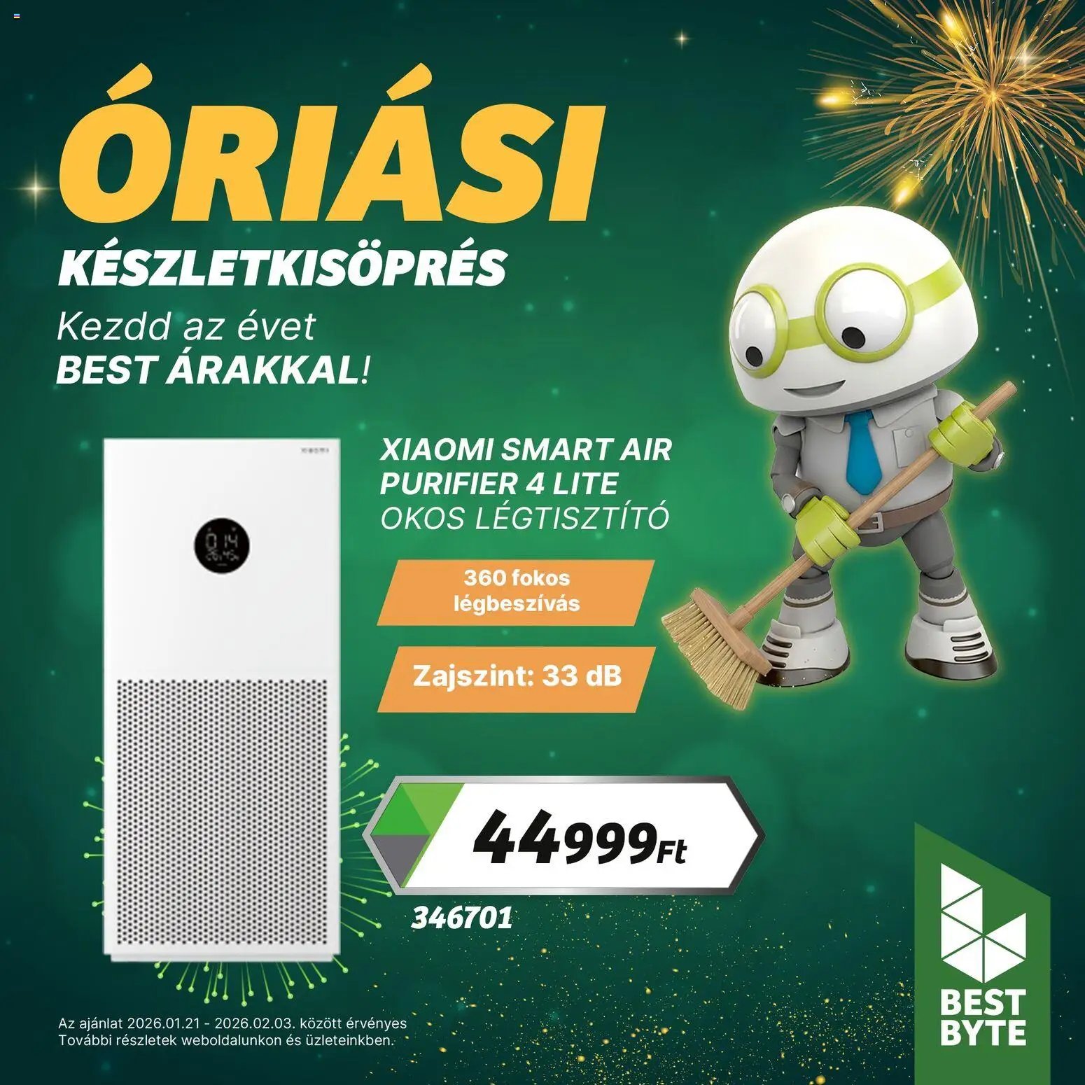 Best Byte újság 2026.01.21. Akciós újság Best Byte (2026-01-21 - 2026-02-03)