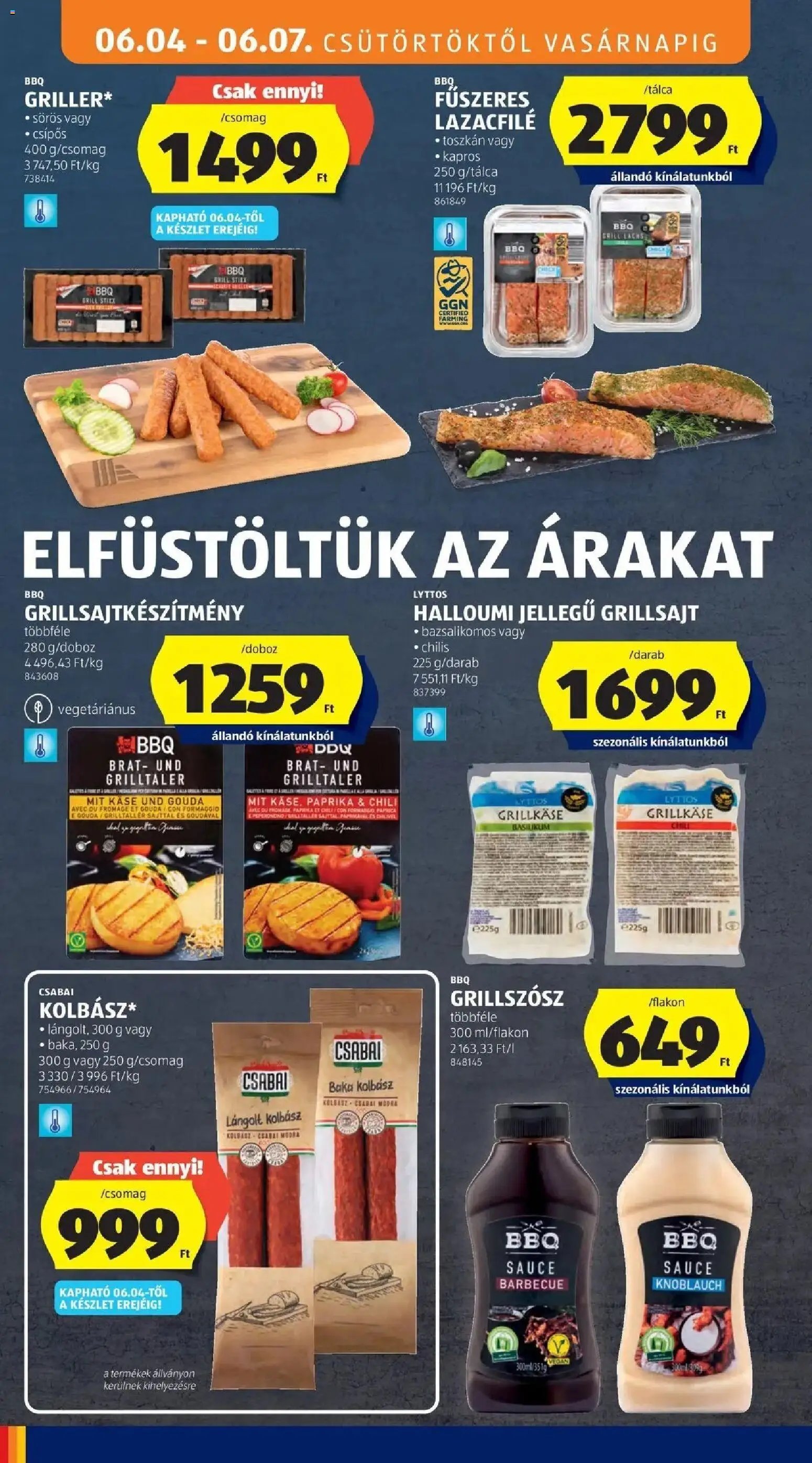 Aldi újság 2026.06.04. Aldi akciós újság Szántód