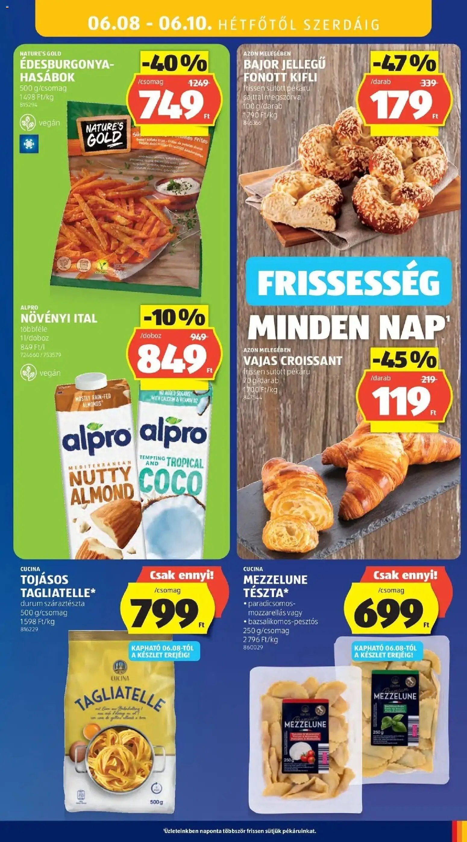 Aldi újság 2026.06.04. Aldi akciós újság Szántód