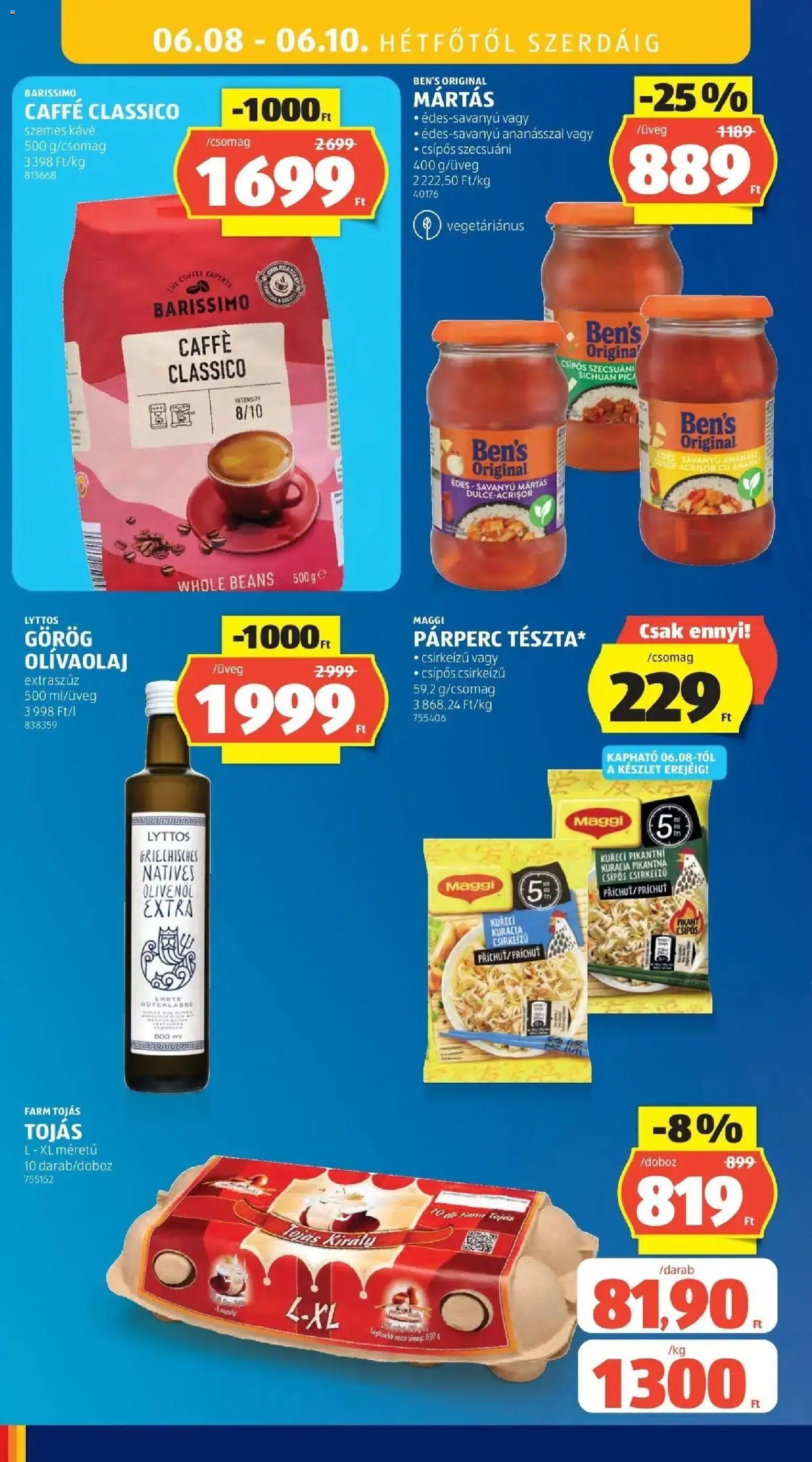 Aldi újság 2026.06.04. Aldi akciós újság Szántód