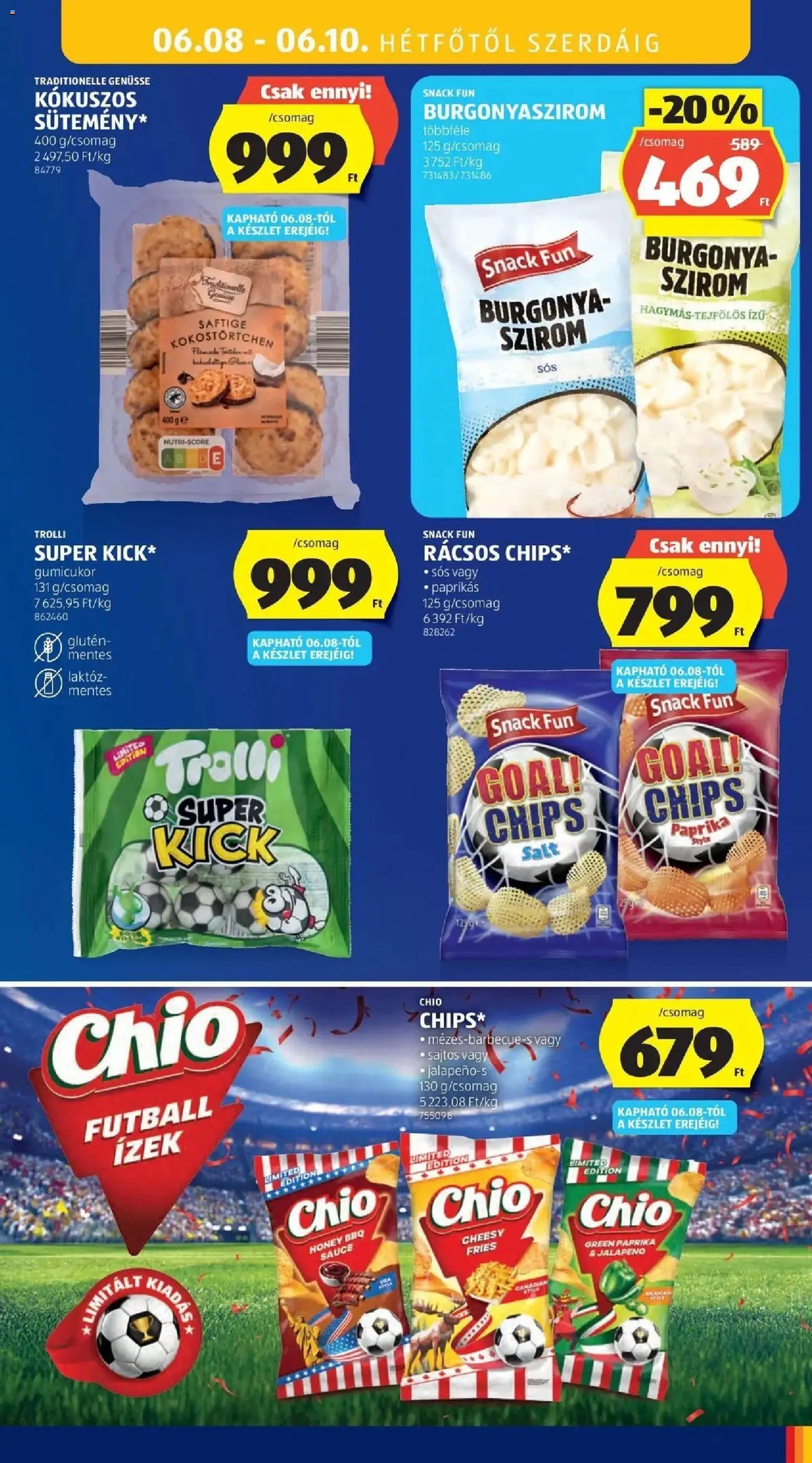 Aldi újság 2026.06.04. Aldi akciós újság Szántód