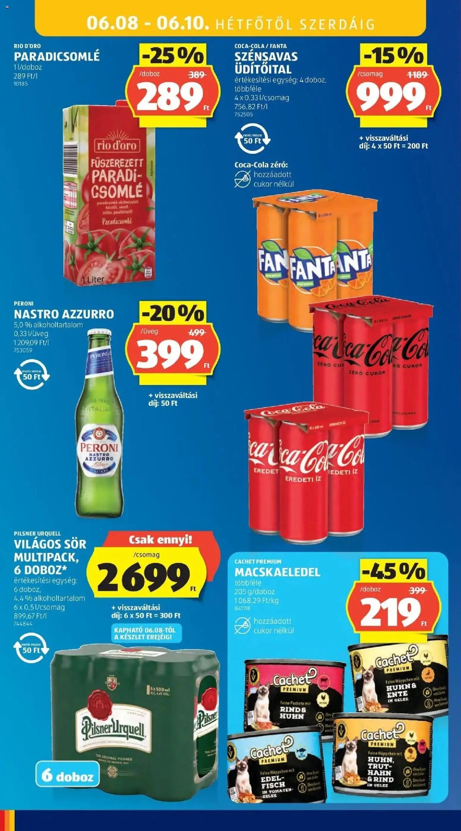Aldi újság 2026.06.04. Aldi akciós újság Szántód