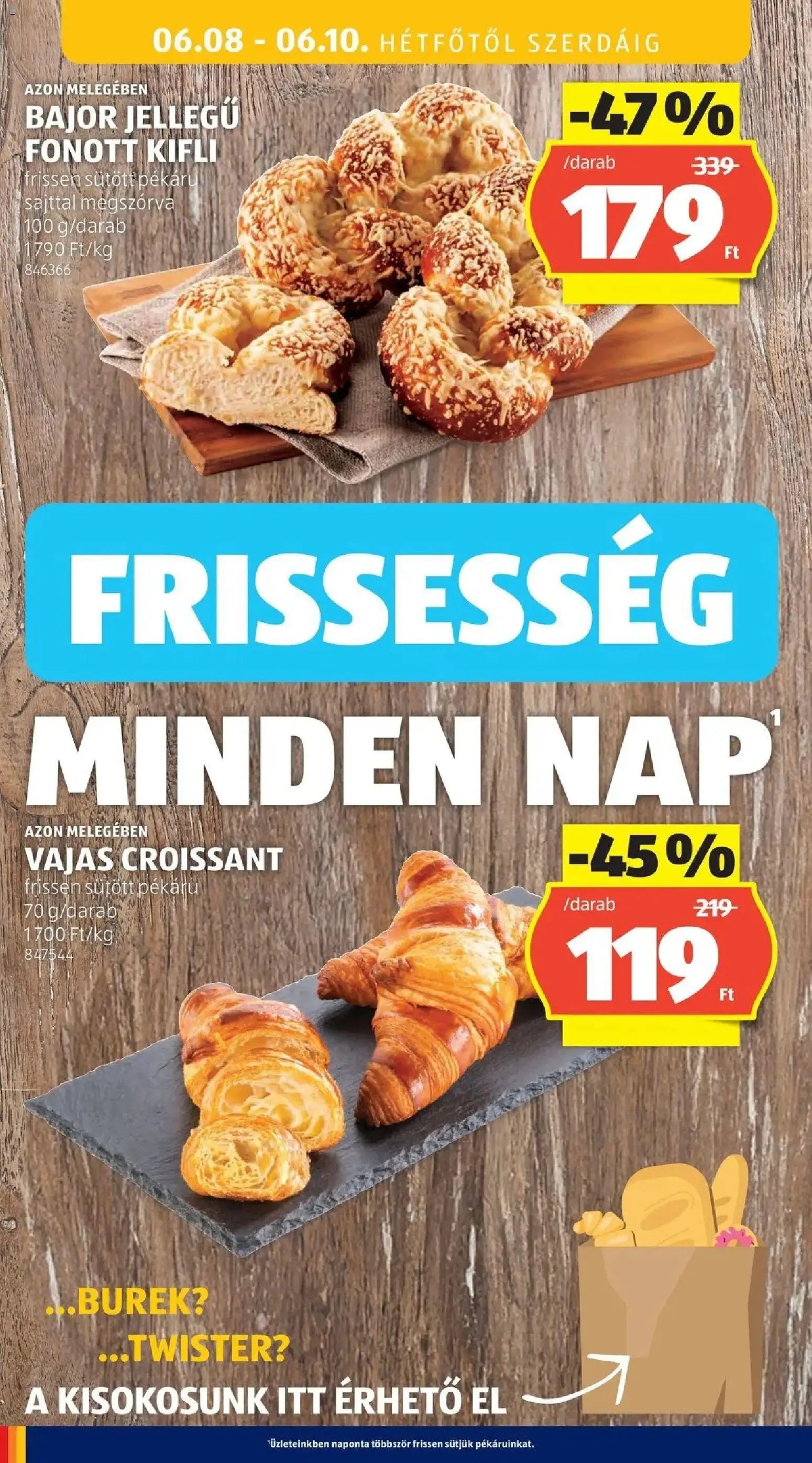 Aldi újság 2026.06.04. Aldi akciós újság Szántód