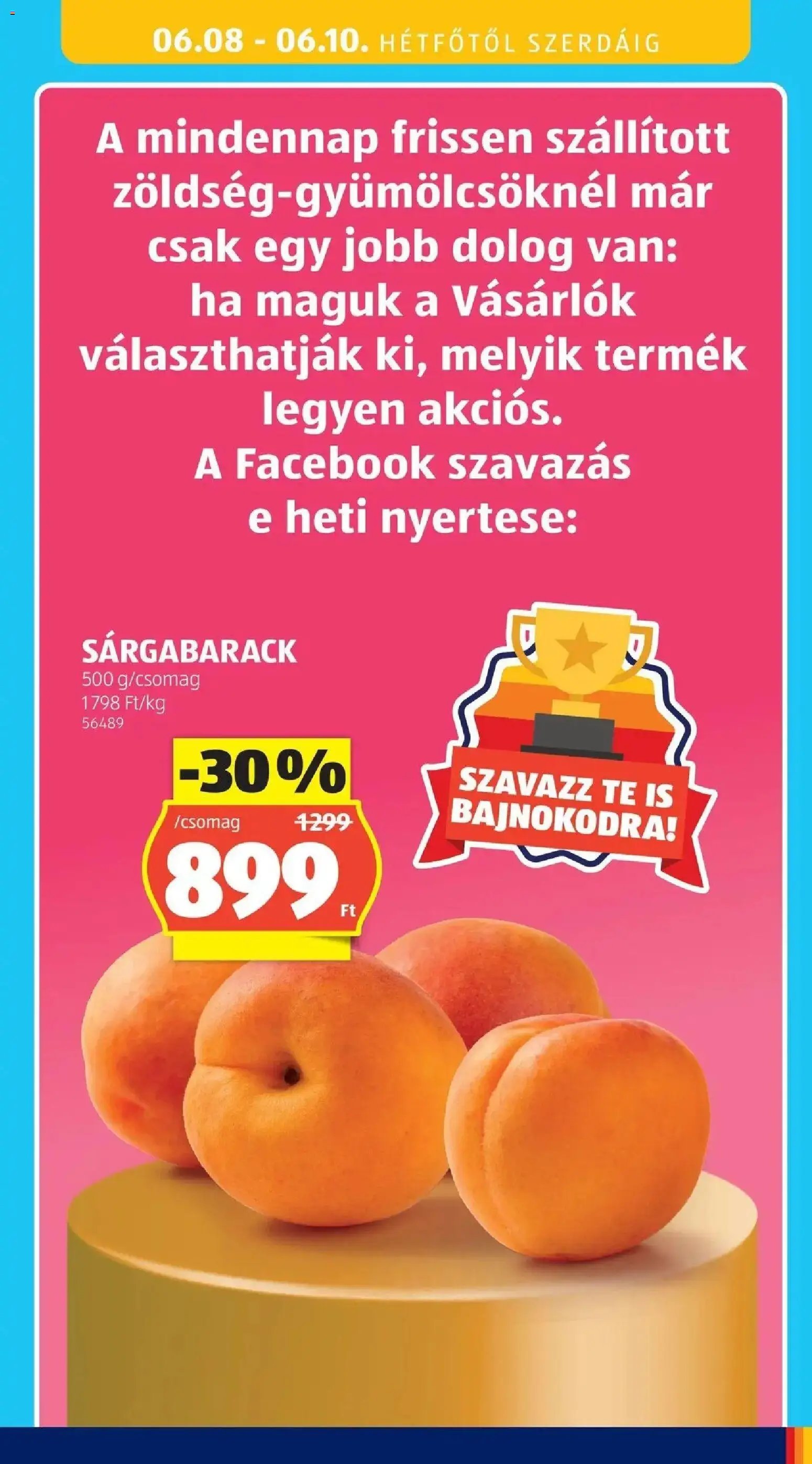 Aldi újság 2026.06.04. Aldi akciós újság Szántód