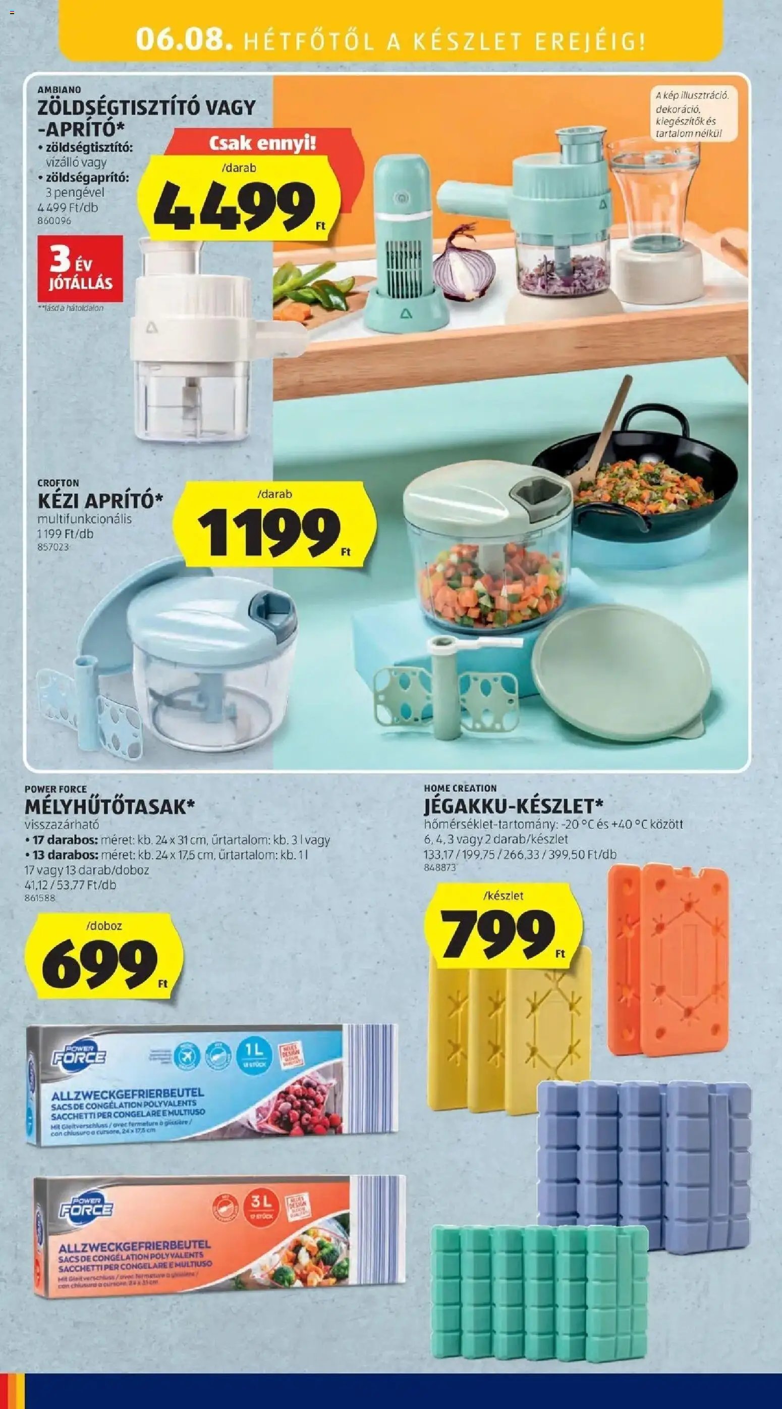 Aldi újság 2026.06.04. Aldi akciós újság Szántód