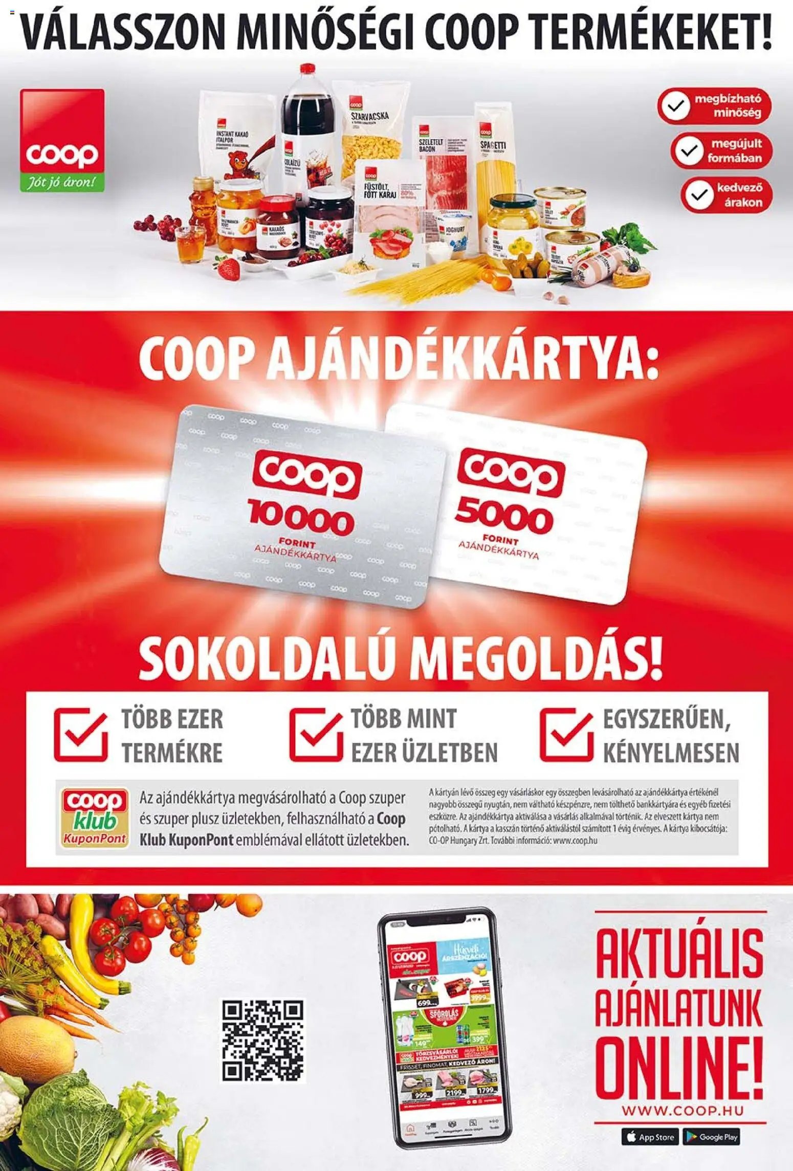 COOP újság 2026.04.16. COOP - Szuper Plusz / Tisza (2026-04-16 - 2026-04-22)