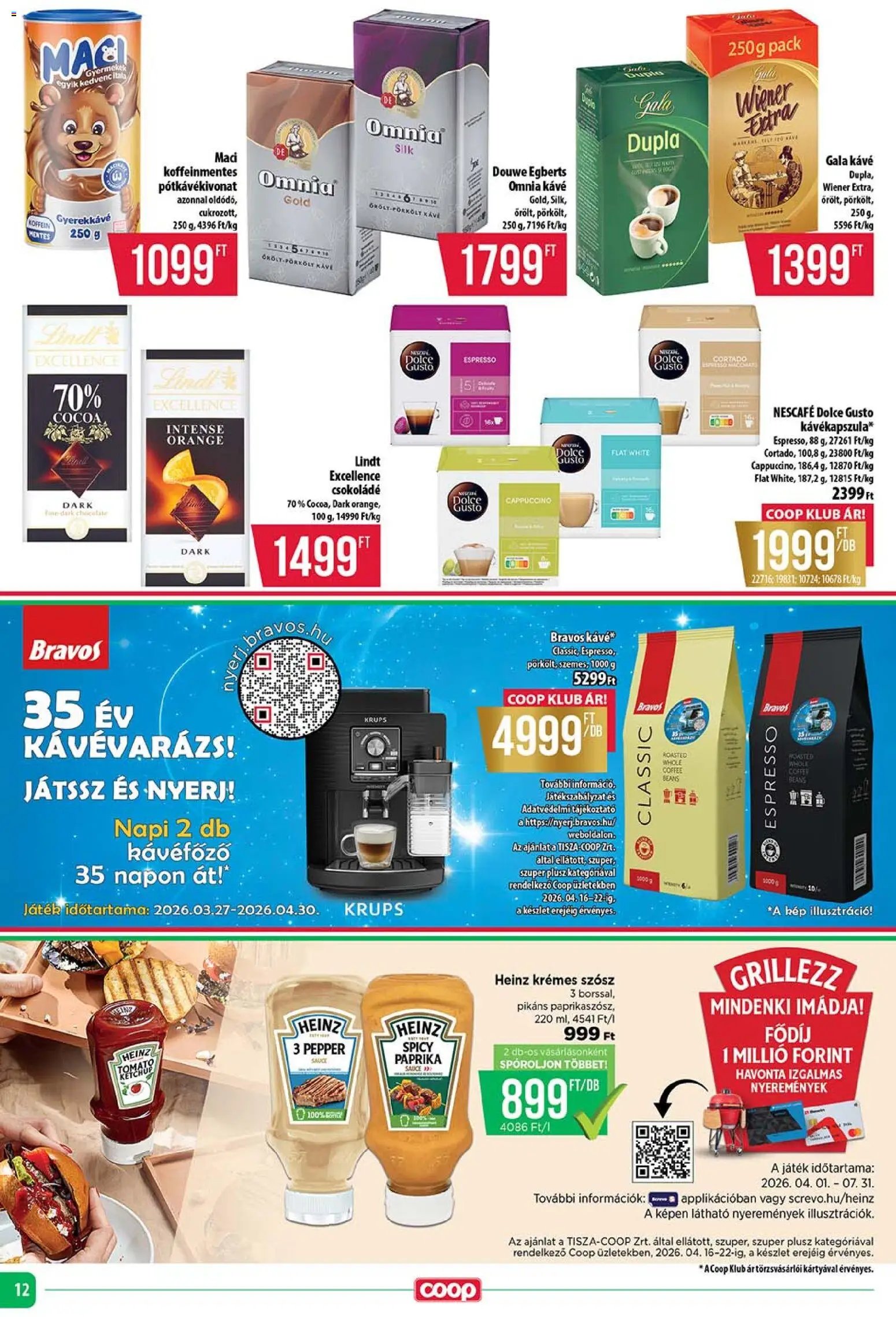 COOP újság 2026.04.16. COOP - Szuper Plusz / Tisza (2026-04-16 - 2026-04-22)