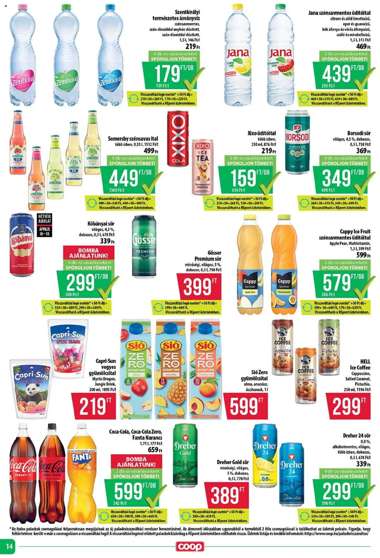 COOP újság 2026.04.16. COOP - Szuper Plusz / Tisza (2026-04-16 - 2026-04-22)