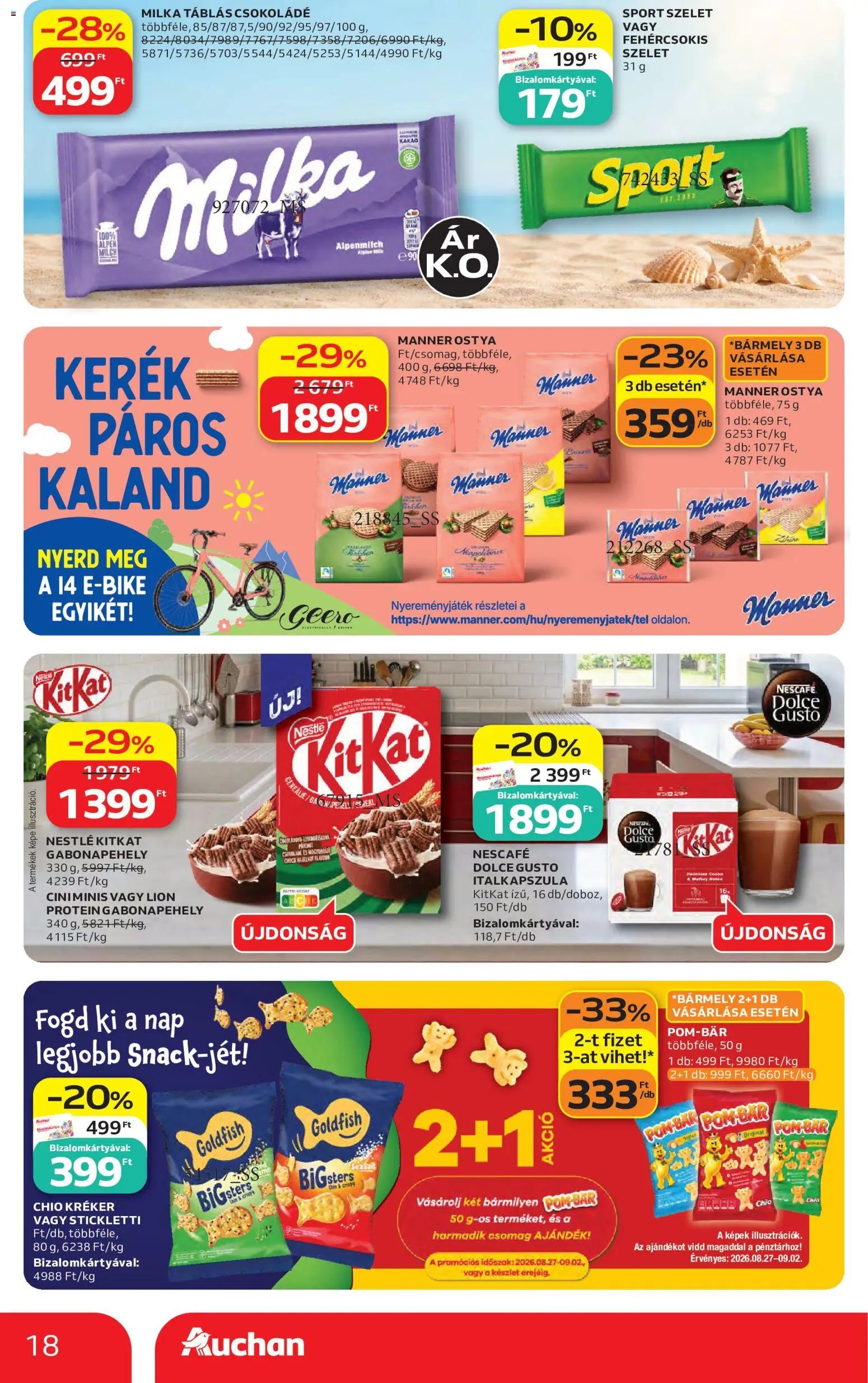 Auchan újság 2026.08.27. Auchan akciós újság