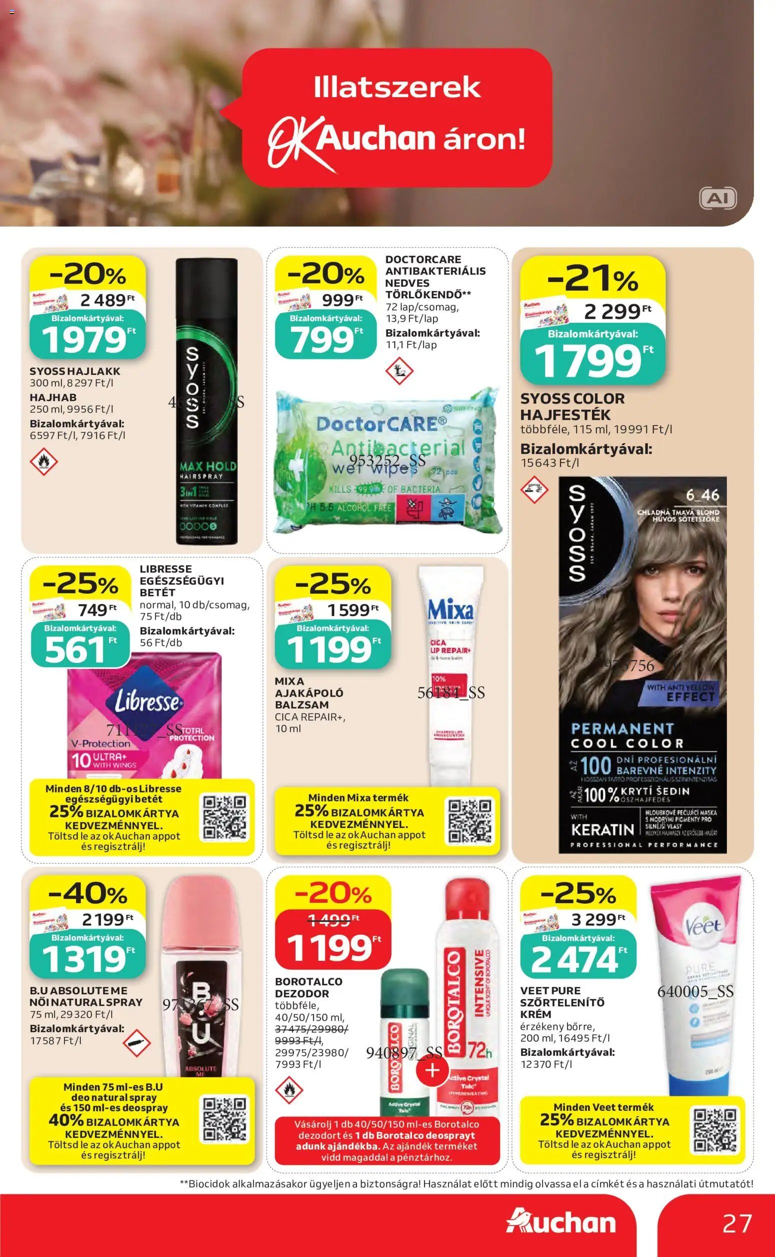 Auchan újság 2026.08.27. Auchan akciós újság