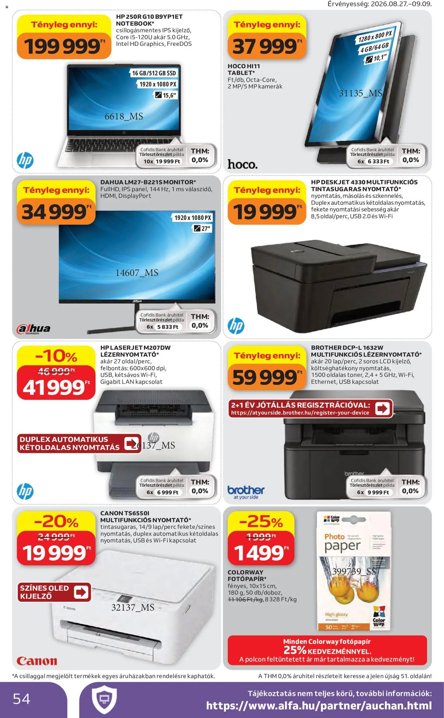 Auchan újság 2026.08.27. Auchan akciós újság