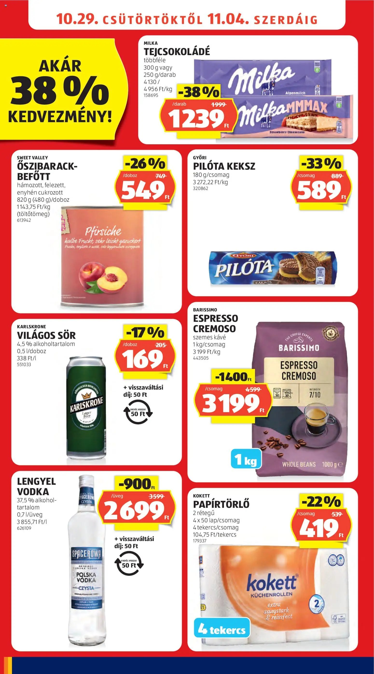 Aldi akciós újság 2026.10.29. - lapozható formában szórólap ✳️