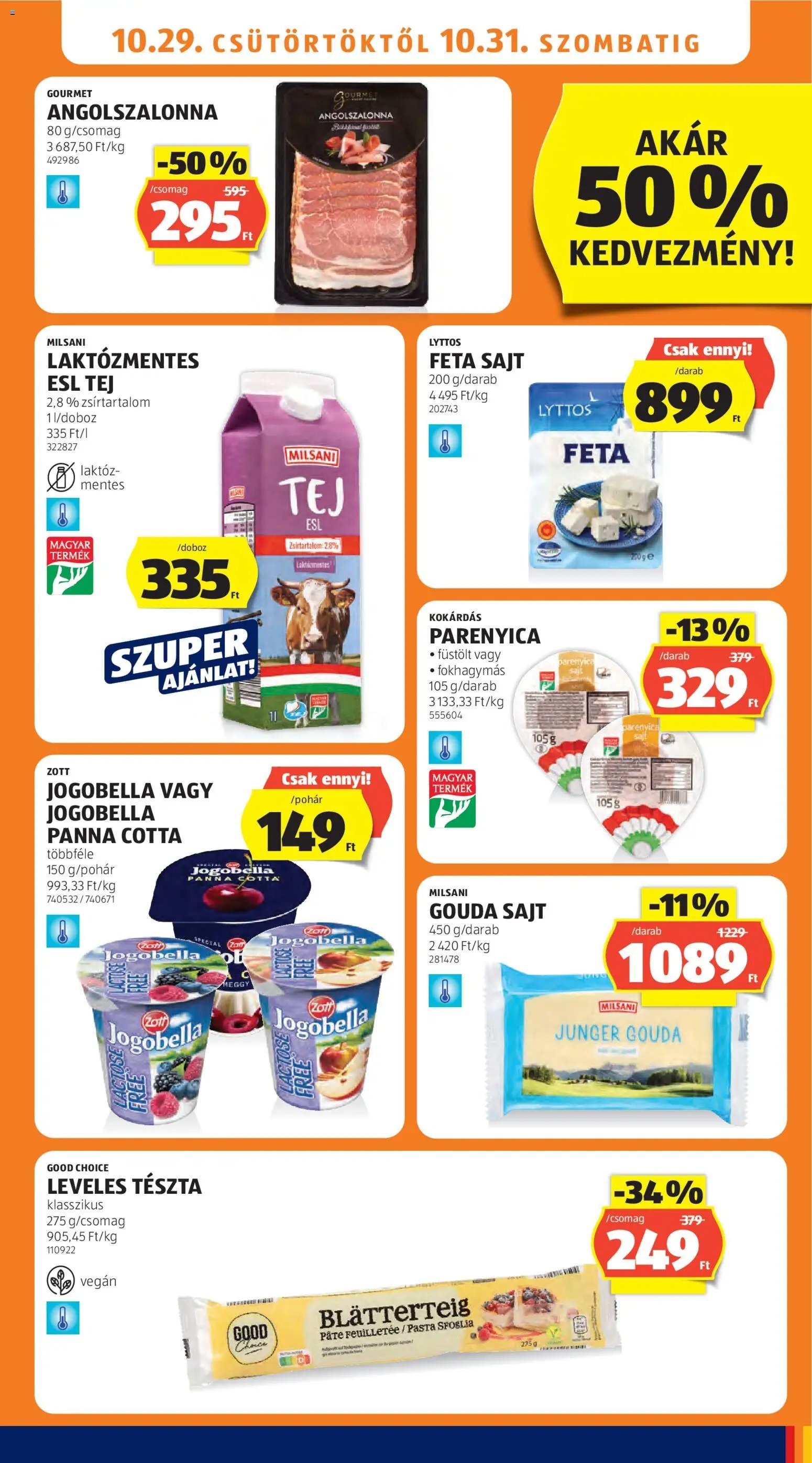 Aldi akciós újság 2026.10.29. - lapozható formában szórólap ✳️