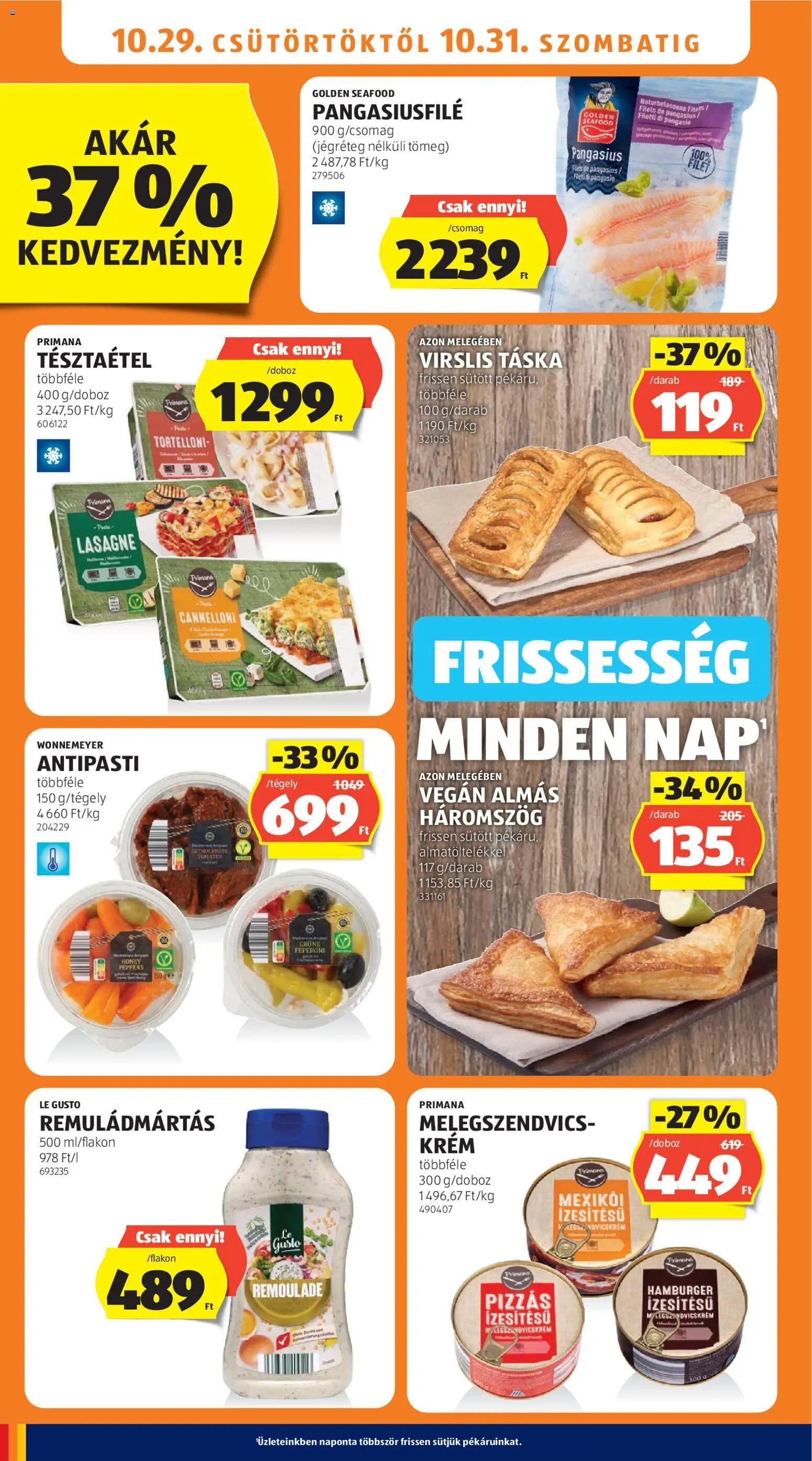 Aldi akciós újság 2026.10.29. - lapozható formában szórólap ✳️