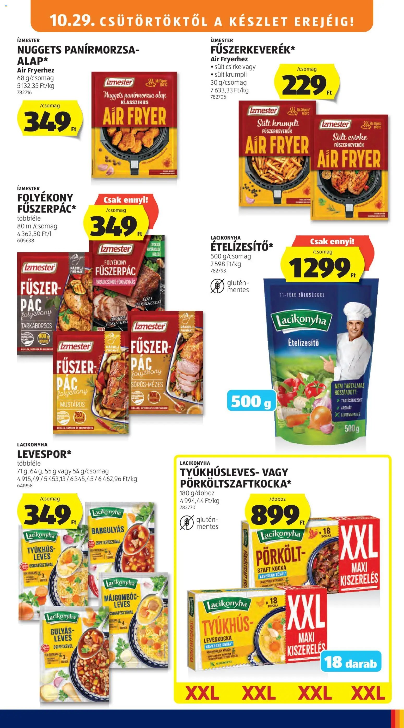 Aldi akciós újság 2026.10.29. - lapozható formában szórólap ✳️