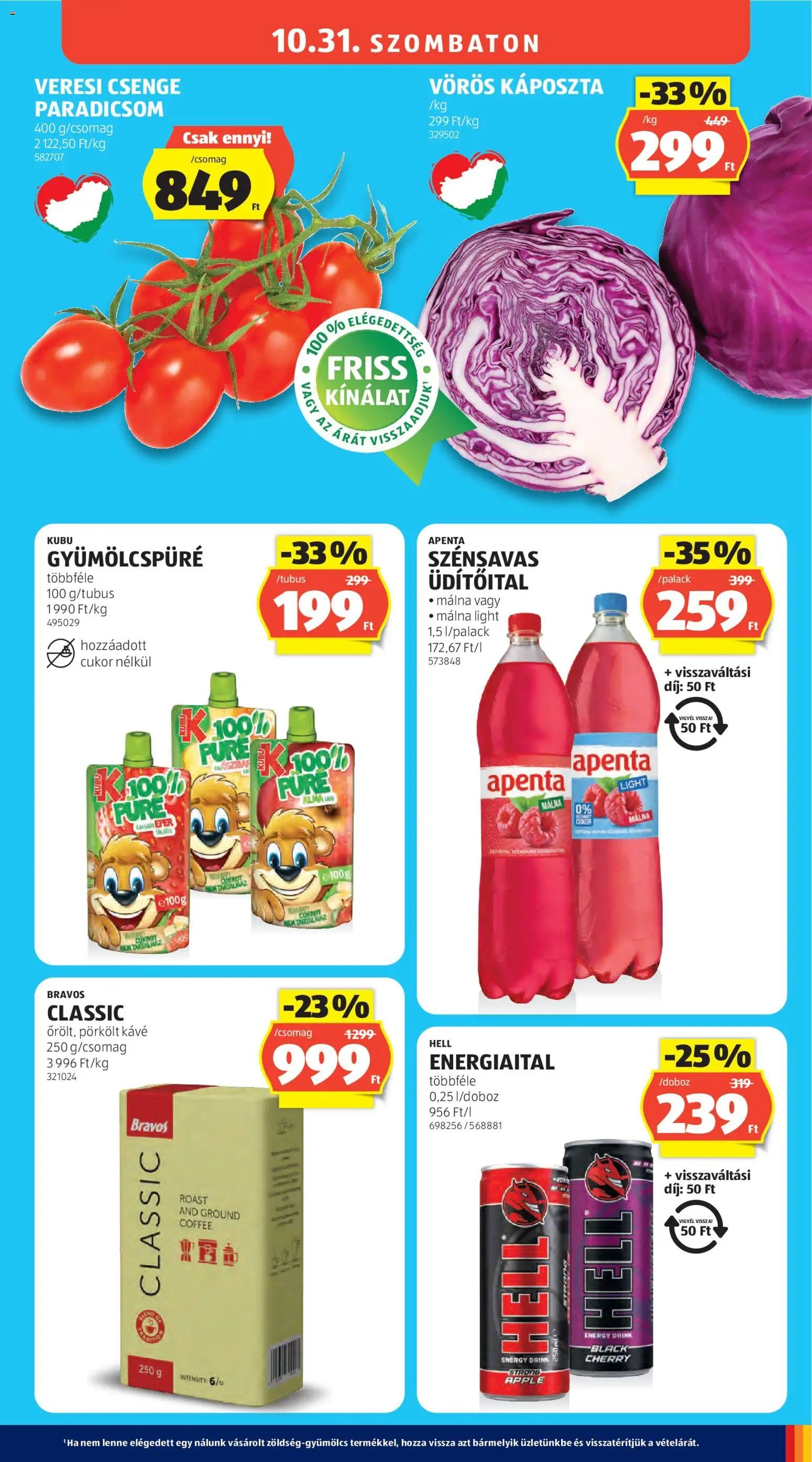 Aldi akciós újság 2026.10.29. - lapozható formában szórólap ✳️