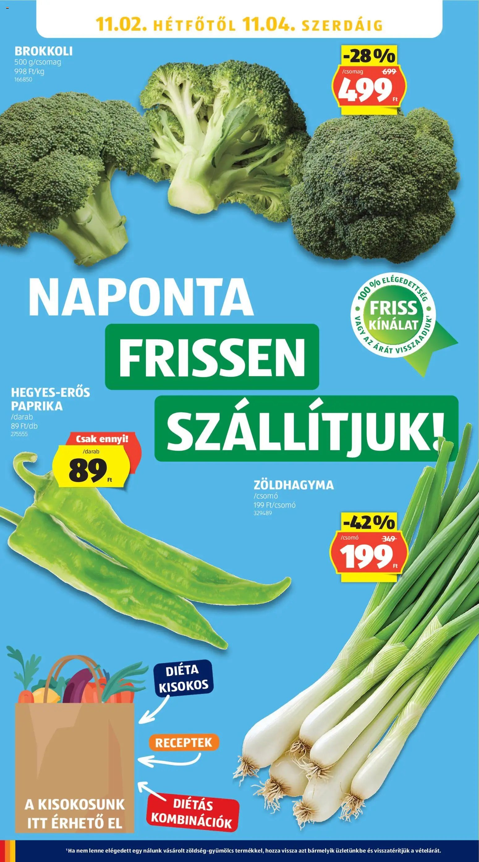Aldi akciós újság 2026.10.29. - lapozható formában szórólap ✳️