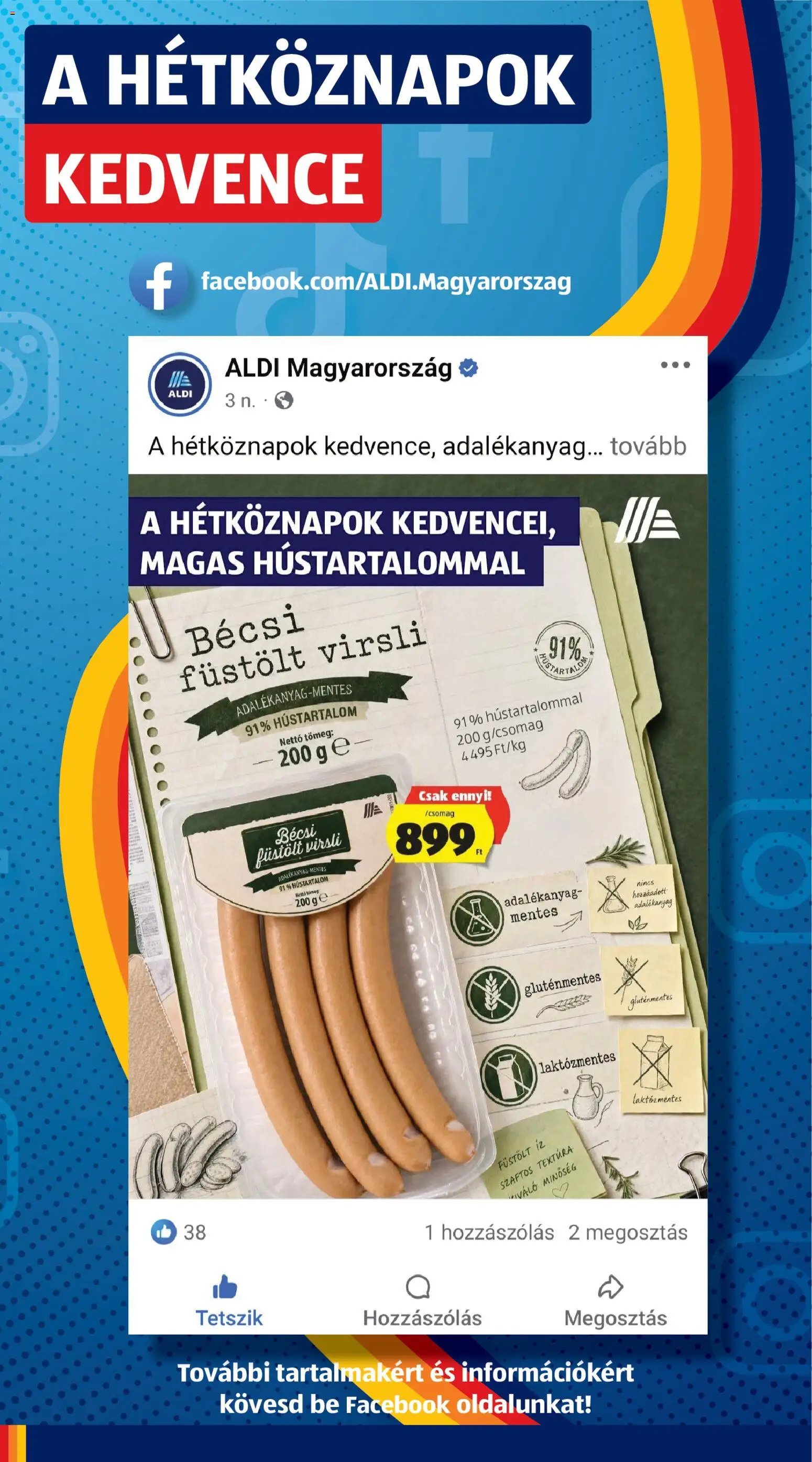 Aldi akciós újság 2026.10.29. - lapozható formában szórólap ✳️