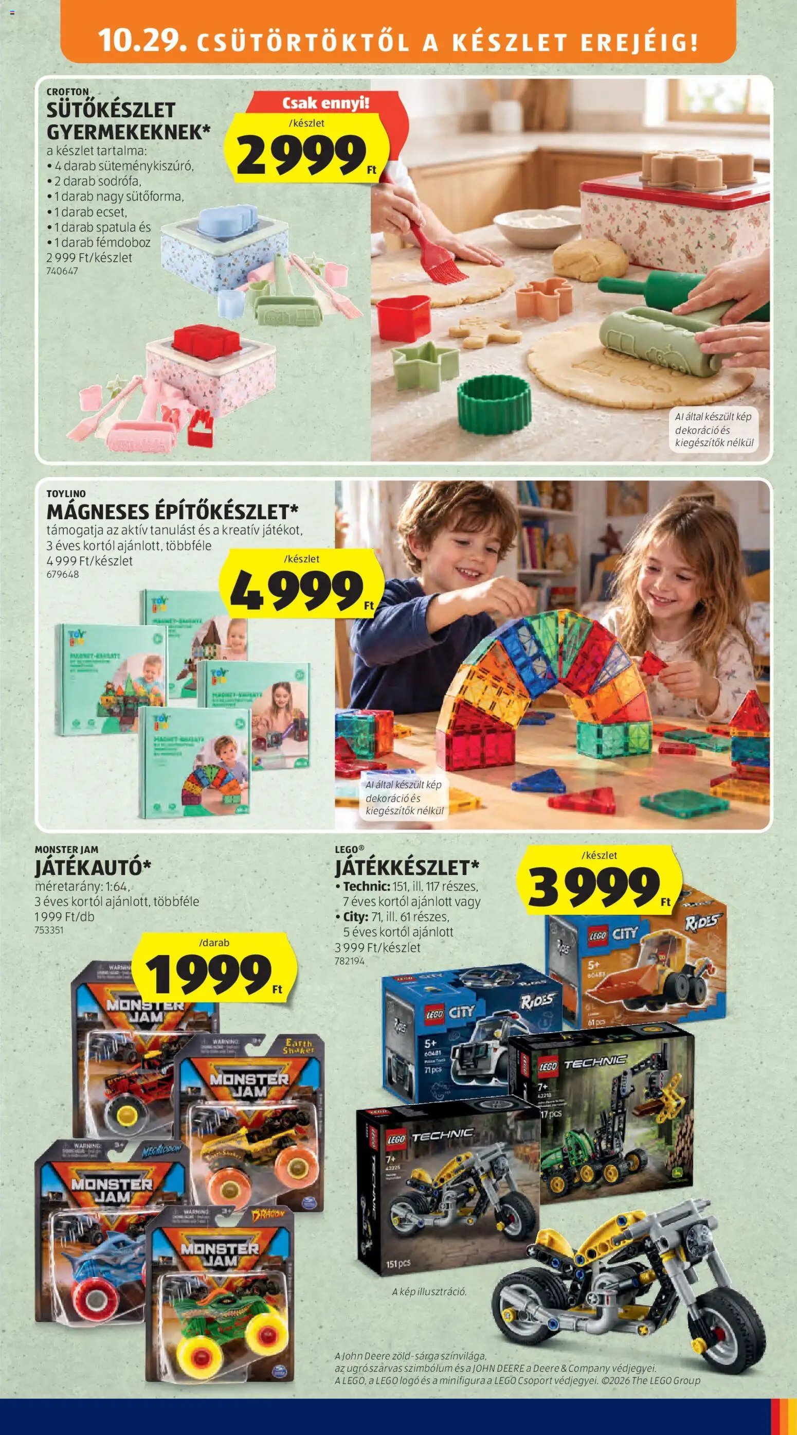 Aldi akciós újság 2026.10.29. - lapozható formában szórólap ✳️