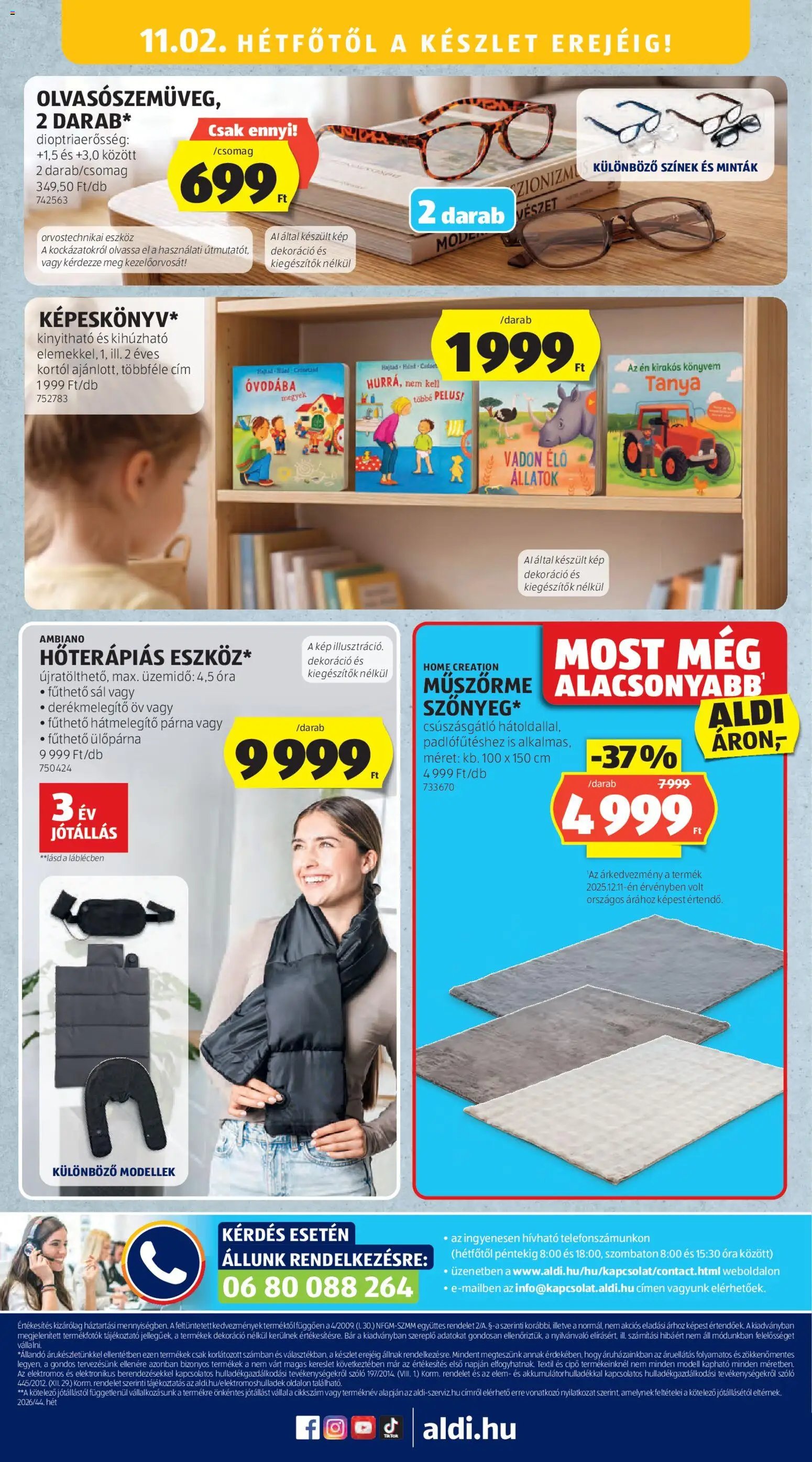 Aldi akciós újság 2026.10.29. - lapozható formában szórólap ✳️