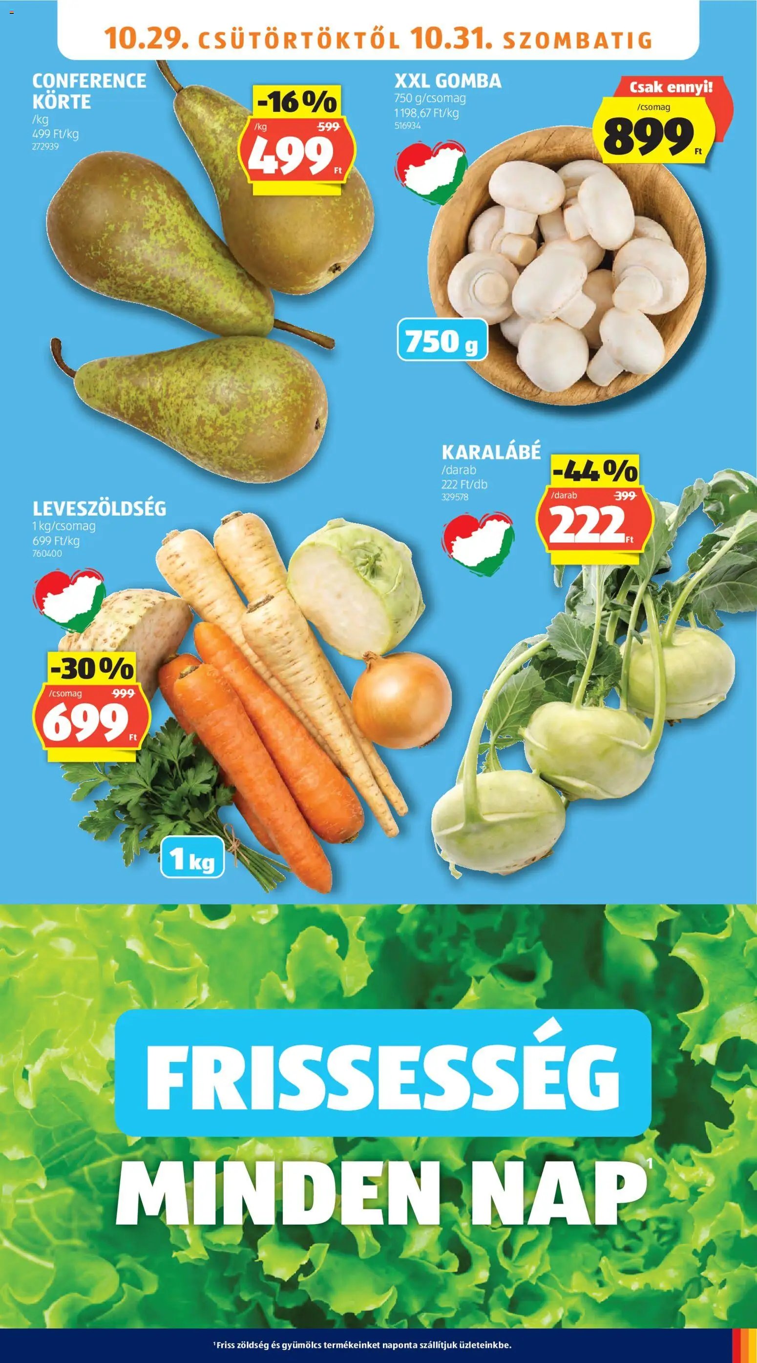 Aldi akciós újság 2026.10.29. - lapozható formában szórólap ✳️