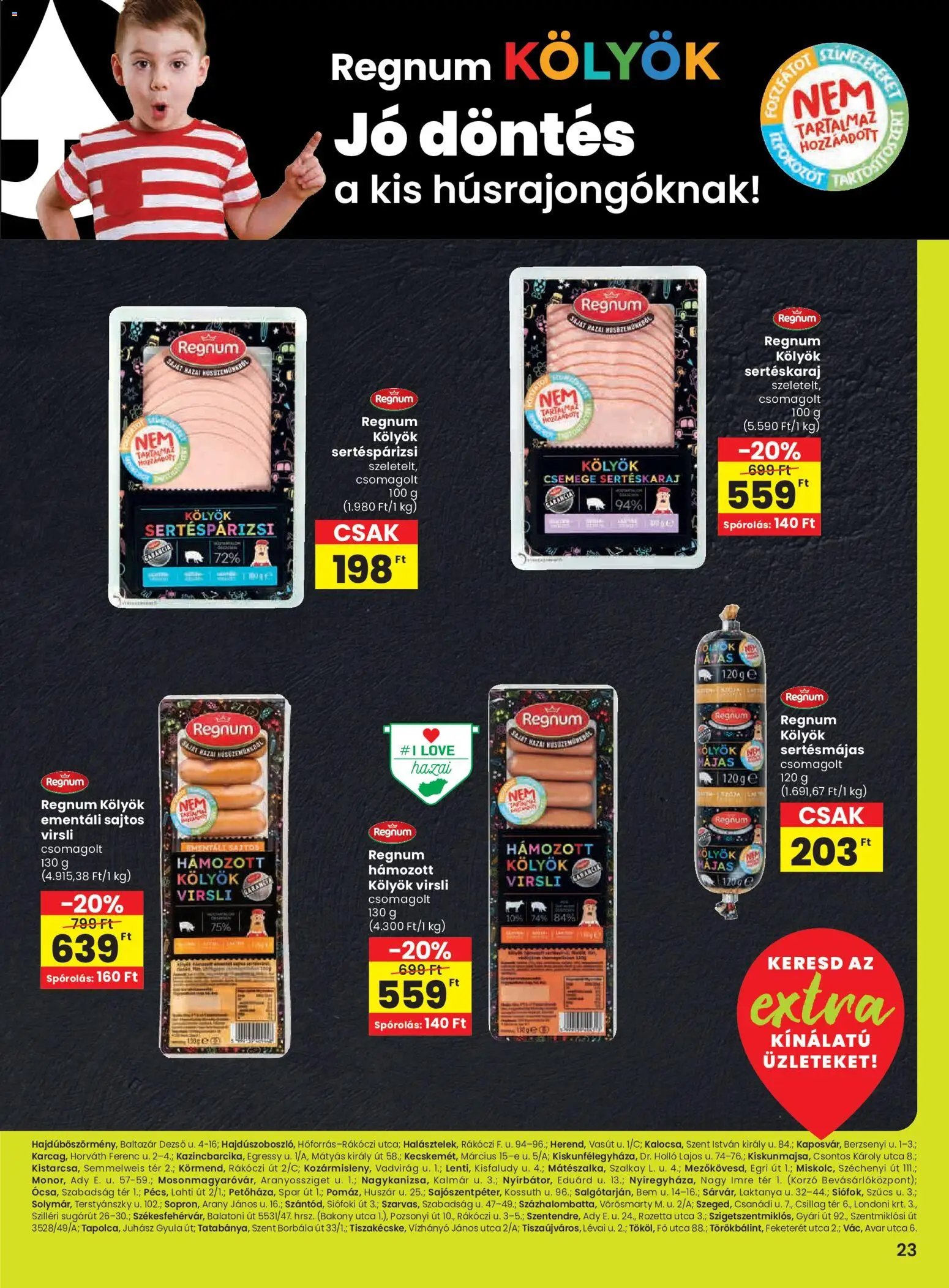 Spar újság 2026.02.26. Extra ajánlat (2026-02-26 - 2026-03-04)