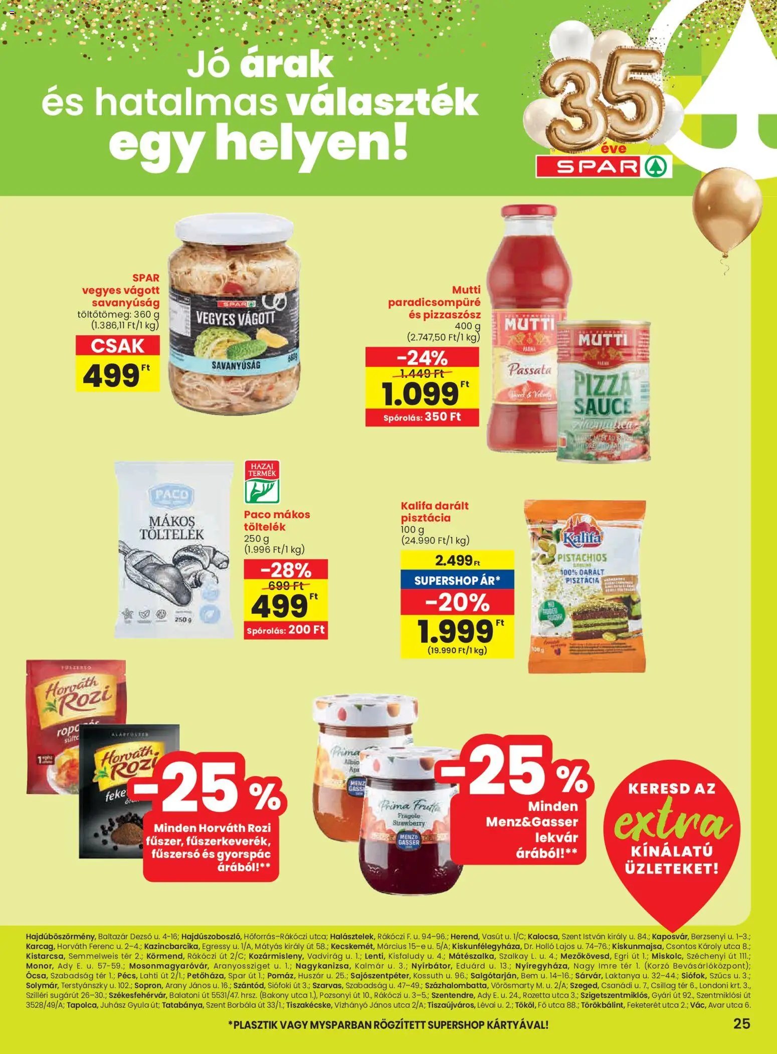Spar újság 2026.02.26. Extra ajánlat (2026-02-26 - 2026-03-04)