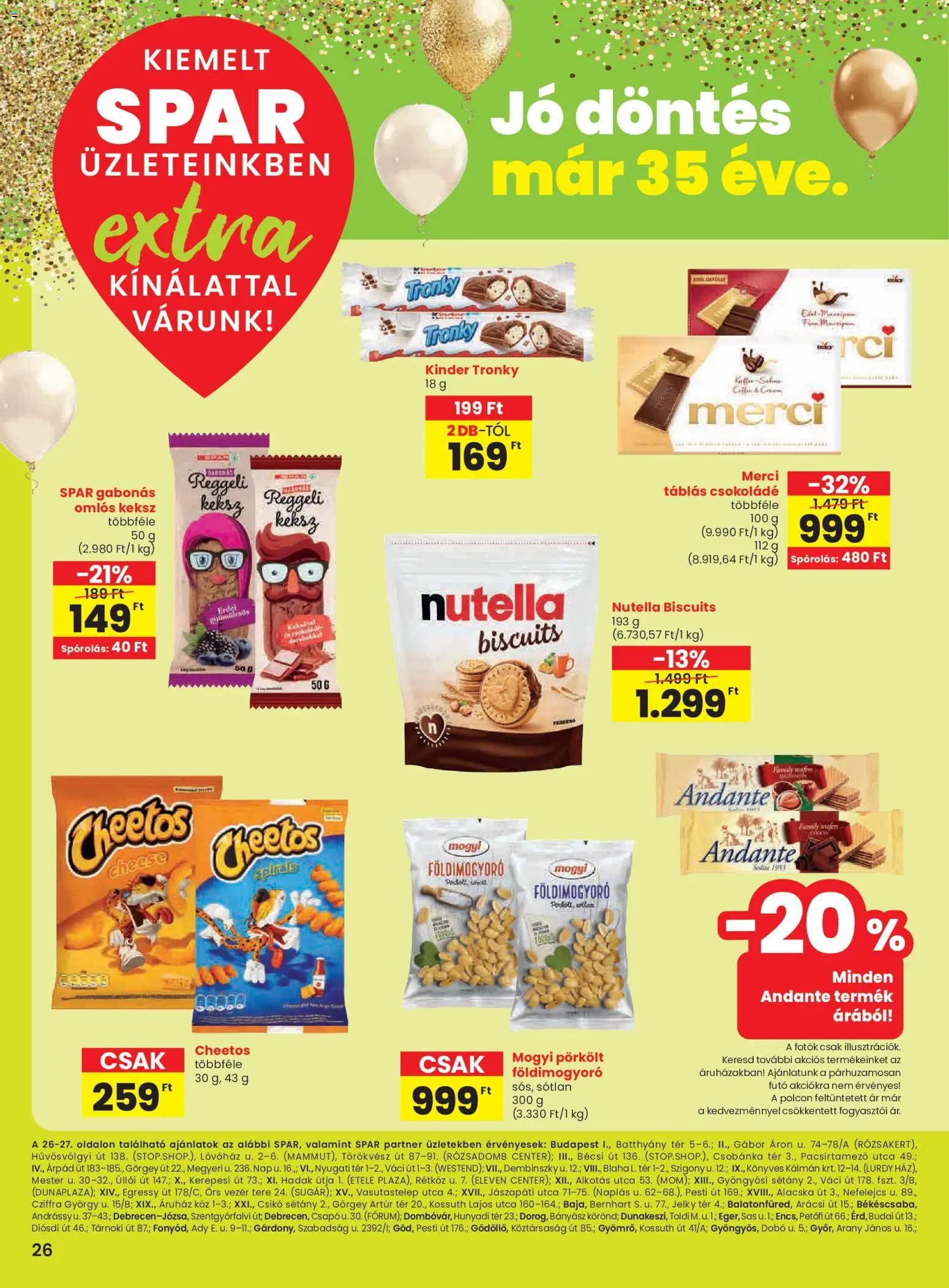 Spar újság 2026.02.26. Extra ajánlat (2026-02-26 - 2026-03-04)