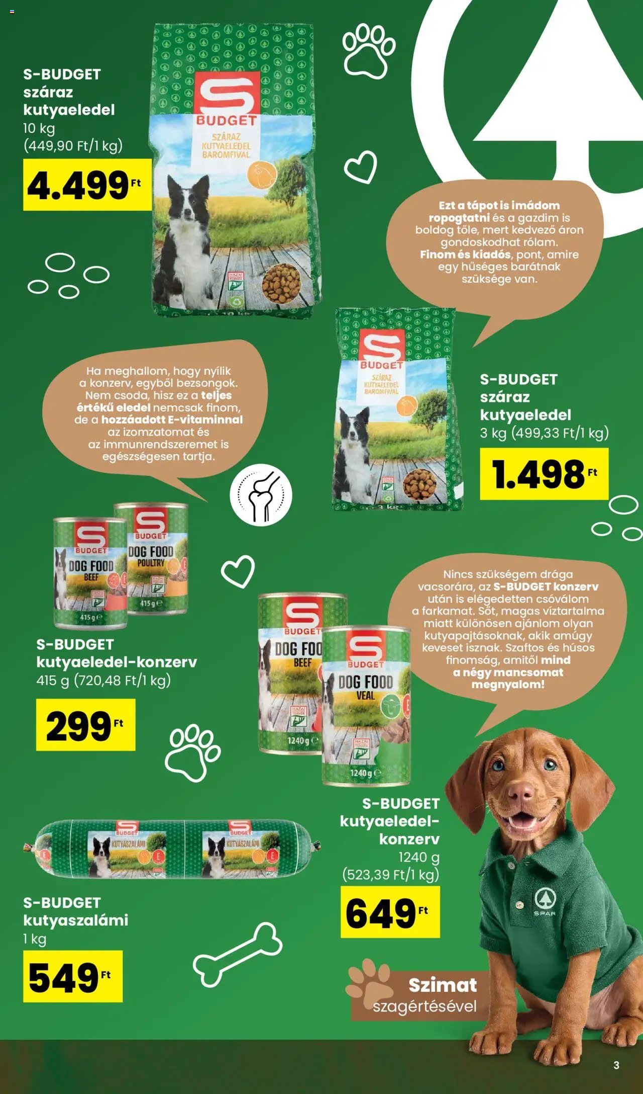 Spar újság 2025.09.04. Állateledel katalógus (2025-09-04 - 2025-12-30)