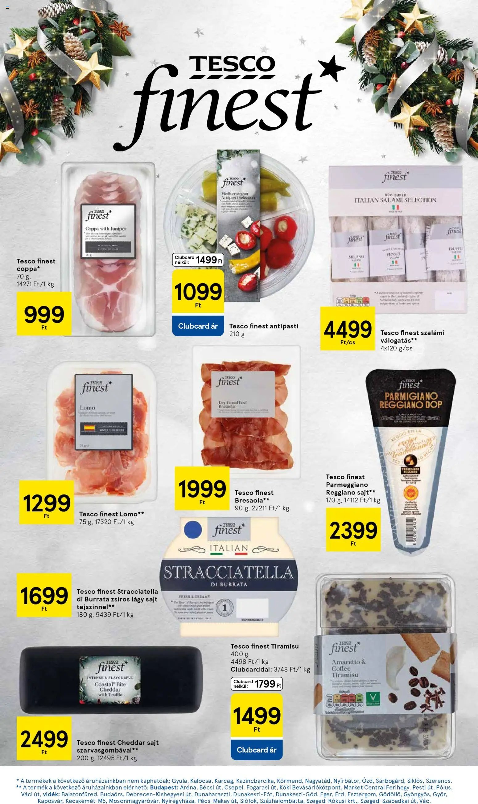 Tesco újság 2025.12.18. Akciós újság Tesco (2025-12-18 - 2025-12-24)