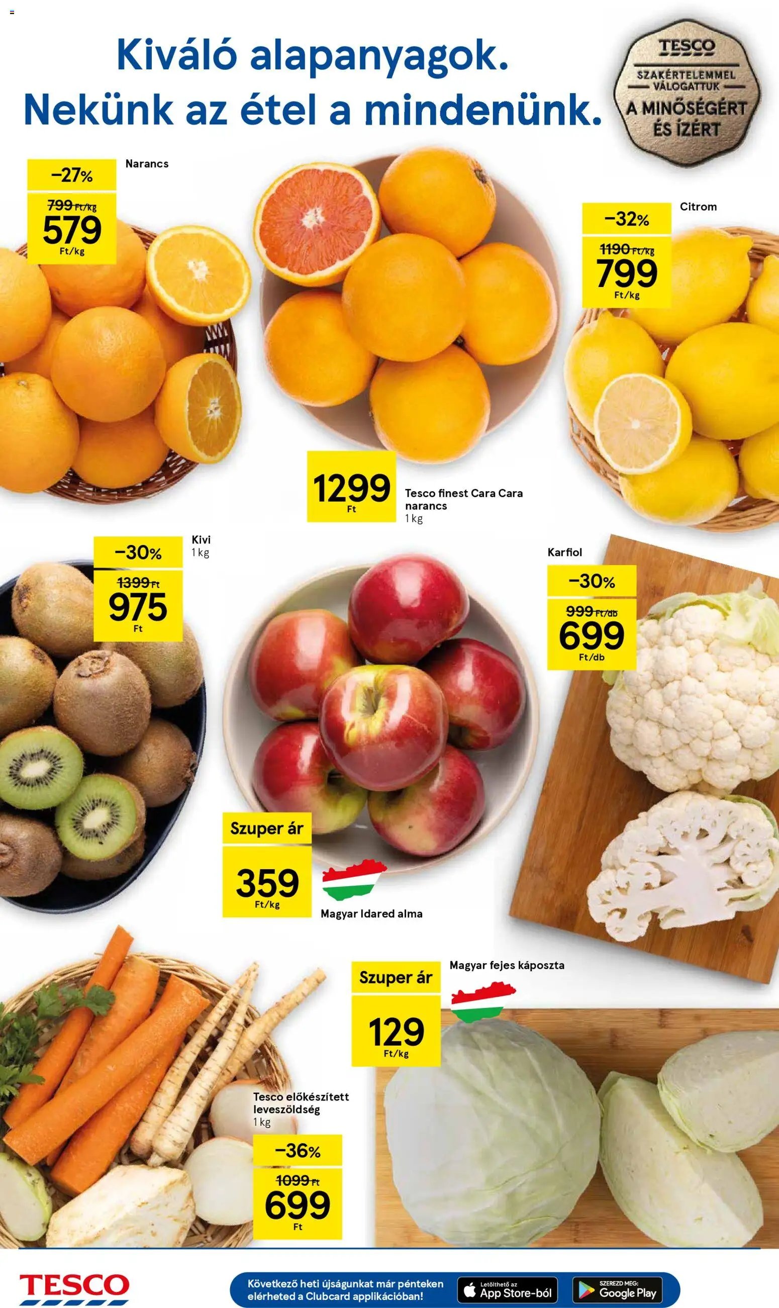 Tesco újság 2025.12.18. Akciós újság Tesco (2025-12-18 - 2025-12-24)