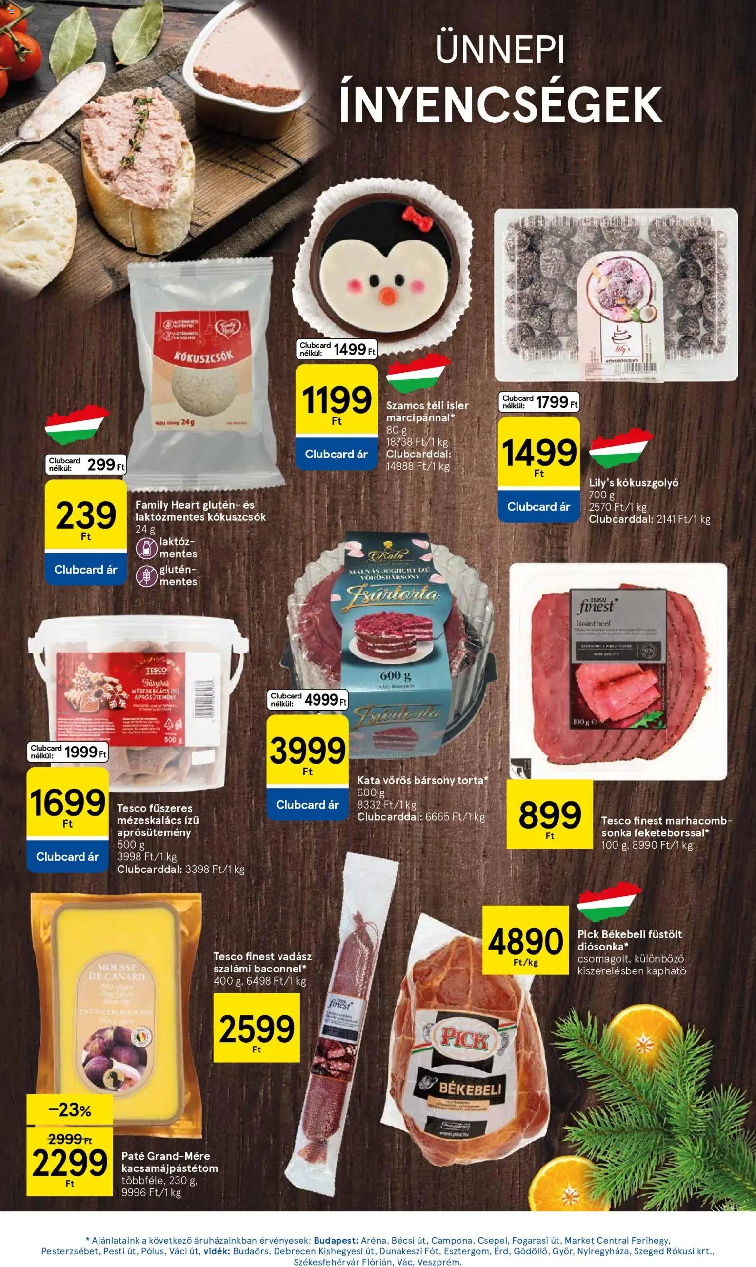 Tesco újság 2025.12.18. Akciós újság Tesco (2025-12-18 - 2025-12-24)