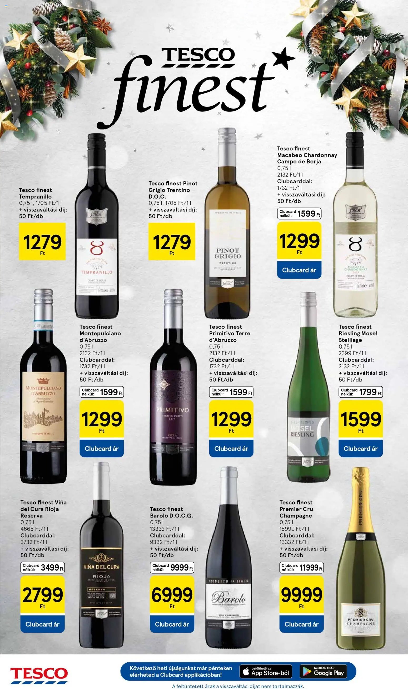 Tesco újság 2025.12.18. Akciós újság Tesco (2025-12-18 - 2025-12-24)