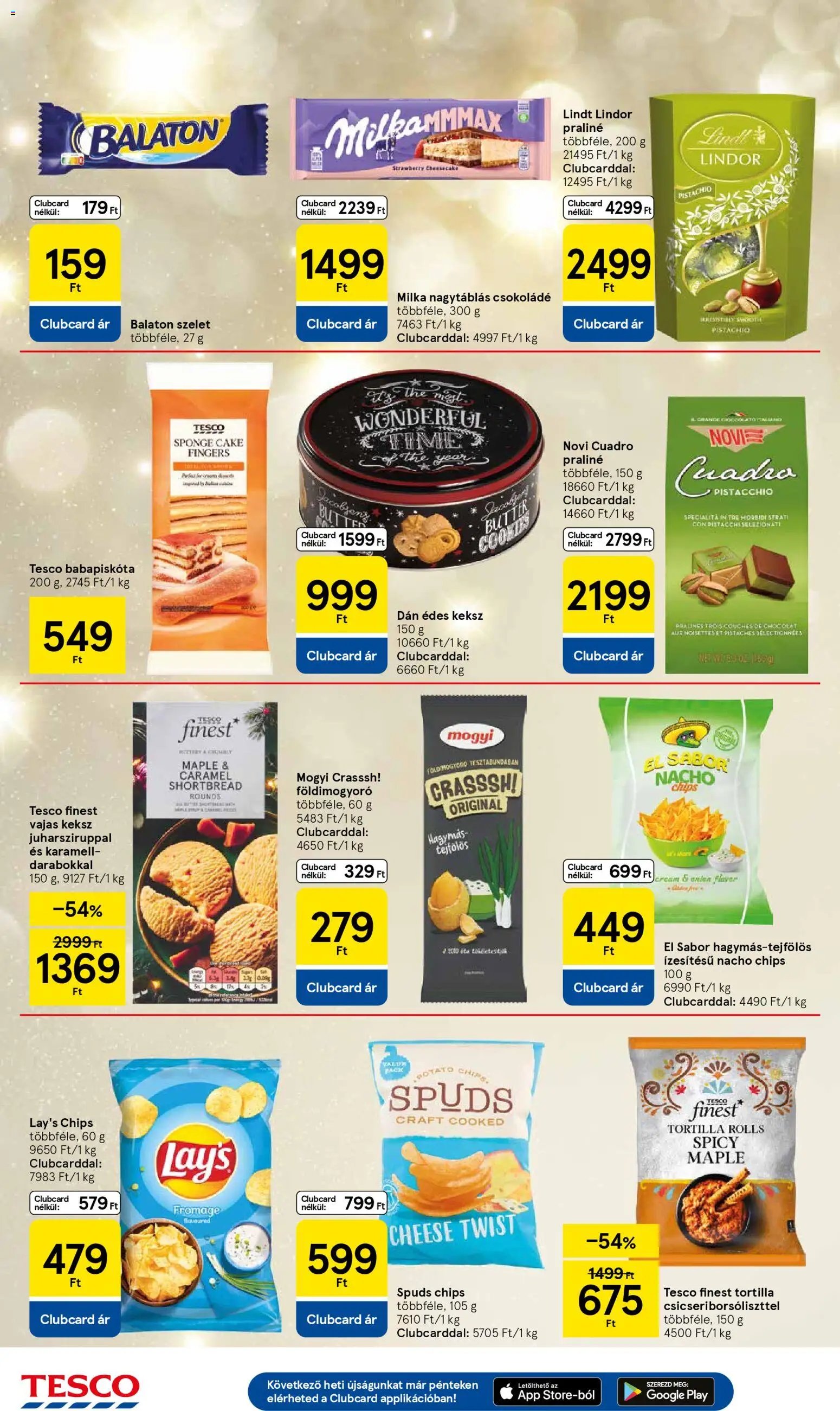 Tesco újság 2025.12.18. Akciós újság Tesco (2025-12-18 - 2025-12-24)