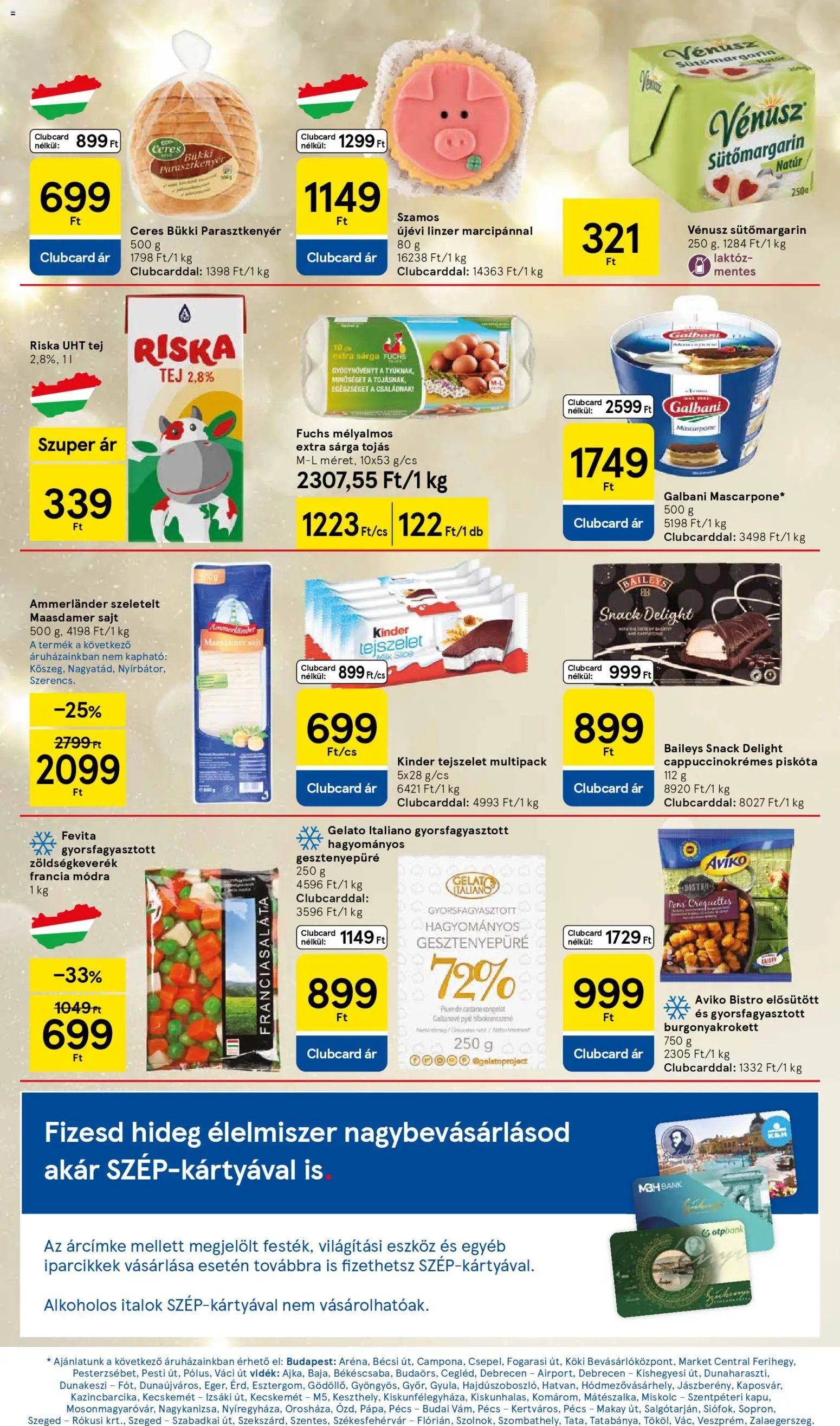 Tesco újság 2025.12.18. Akciós újság Tesco (2025-12-18 - 2025-12-24)