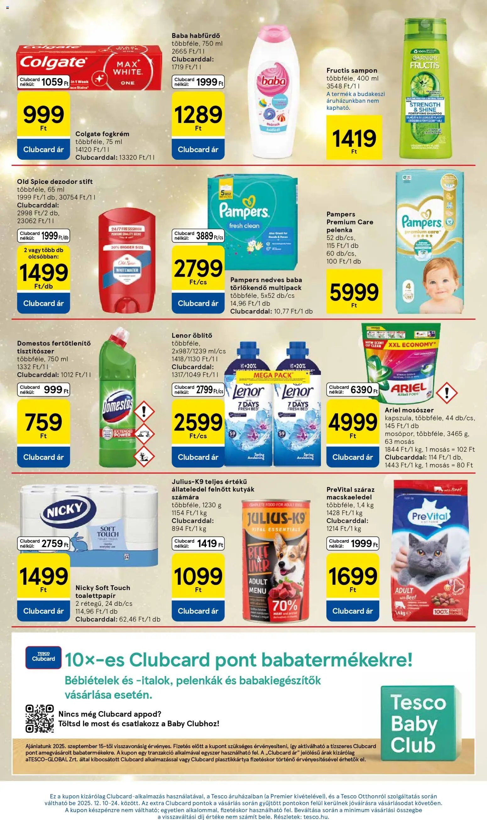 Tesco újság 2025.12.18. Akciós újság Tesco (2025-12-18 - 2025-12-24)