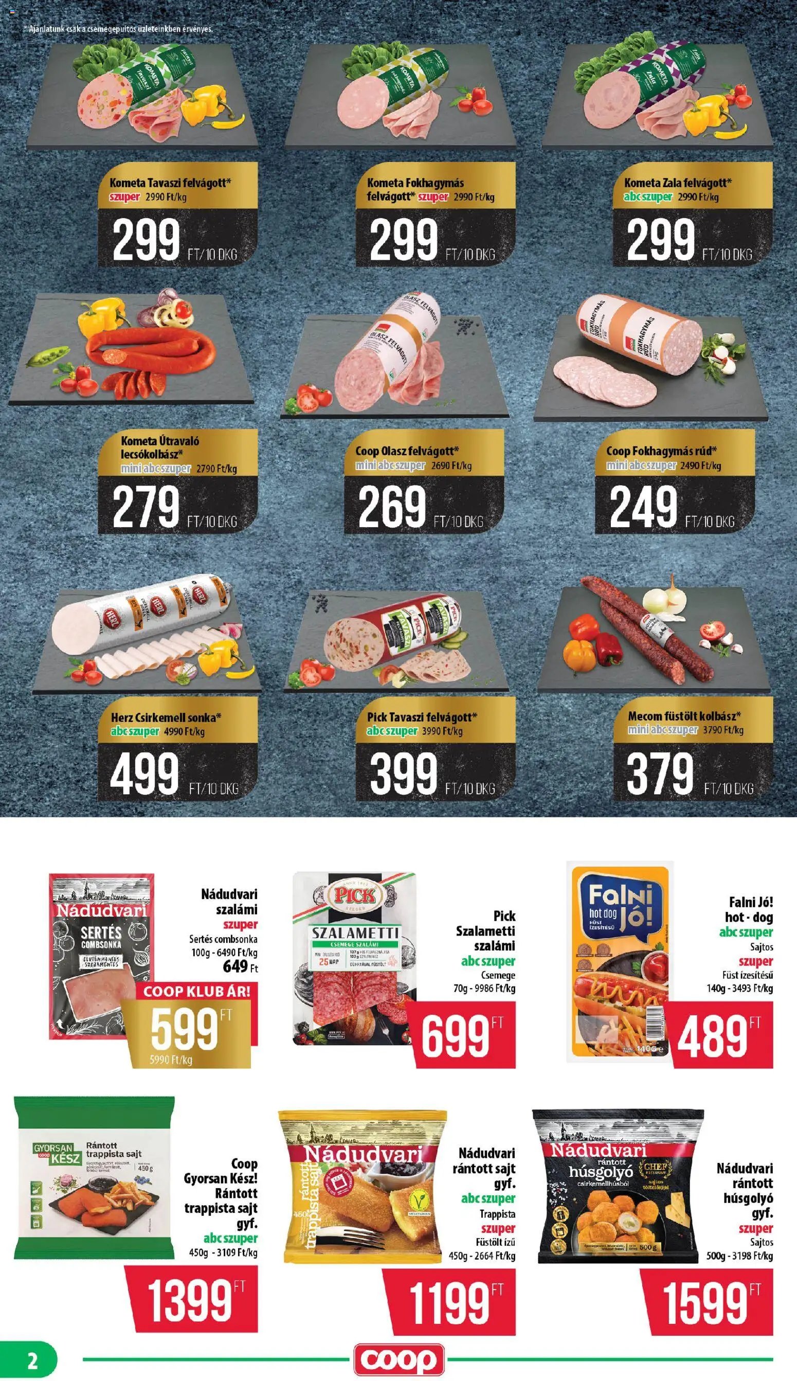 COOP újság 2026.06.25. COOP - Mini & Abc & Szuper / Nyírzem