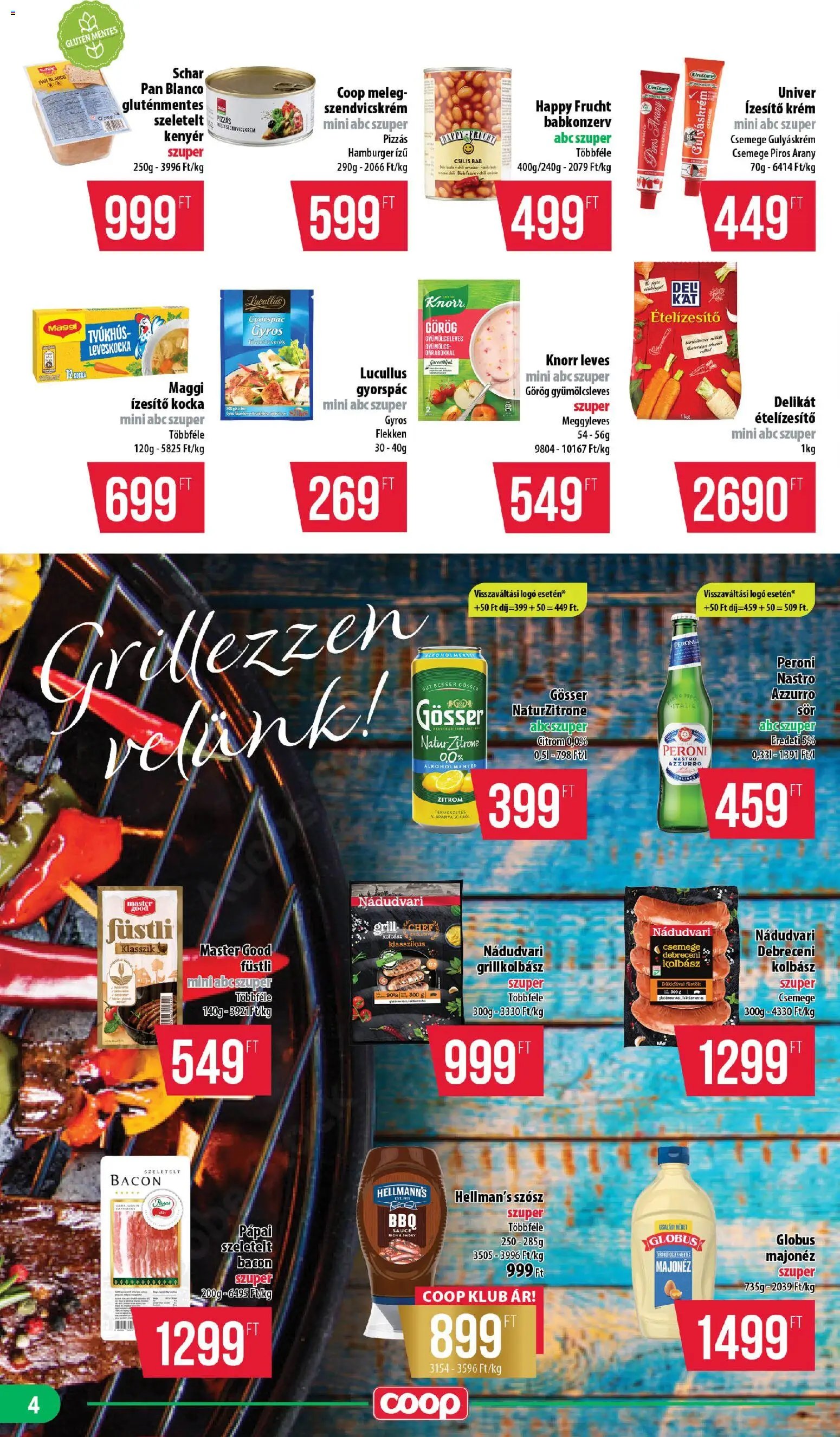 COOP újság 2026.06.25. COOP - Mini & Abc & Szuper / Nyírzem