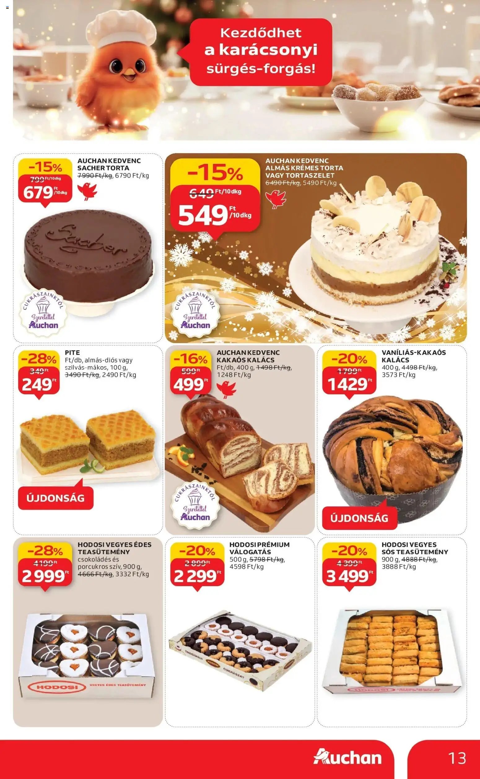 Auchan újság 2025.12.04. Kecskemét Akciós újság Auchan (2025-12-04 - 2025-12-10)