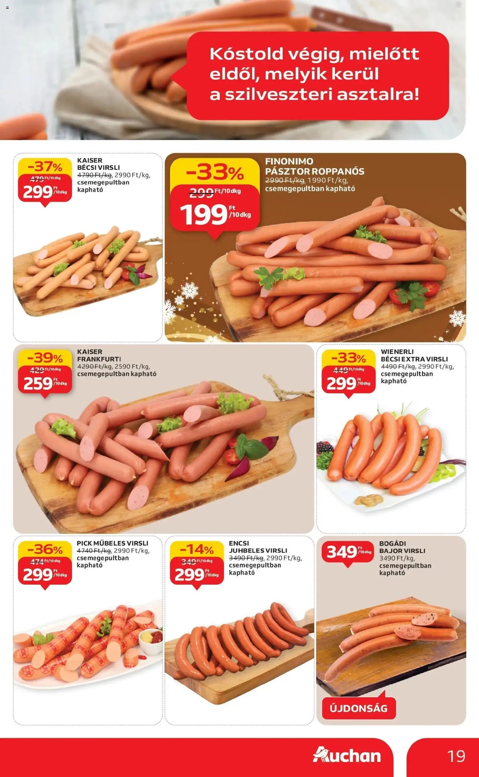 Auchan újság 2025.12.04. Kecskemét Akciós újság Auchan (2025-12-04 - 2025-12-10)