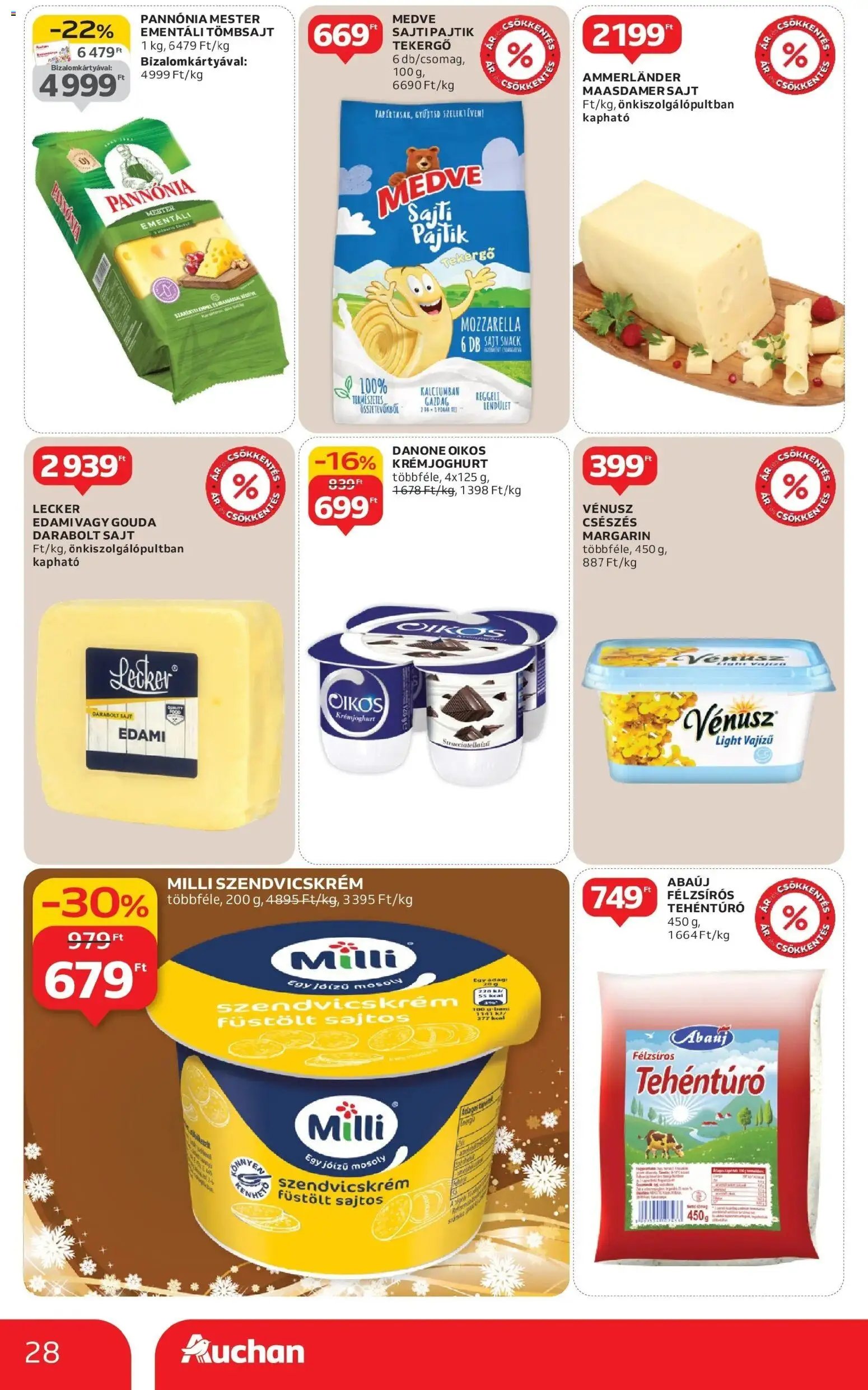 Auchan újság 2025.12.04. Kecskemét Akciós újság Auchan (2025-12-04 - 2025-12-10)