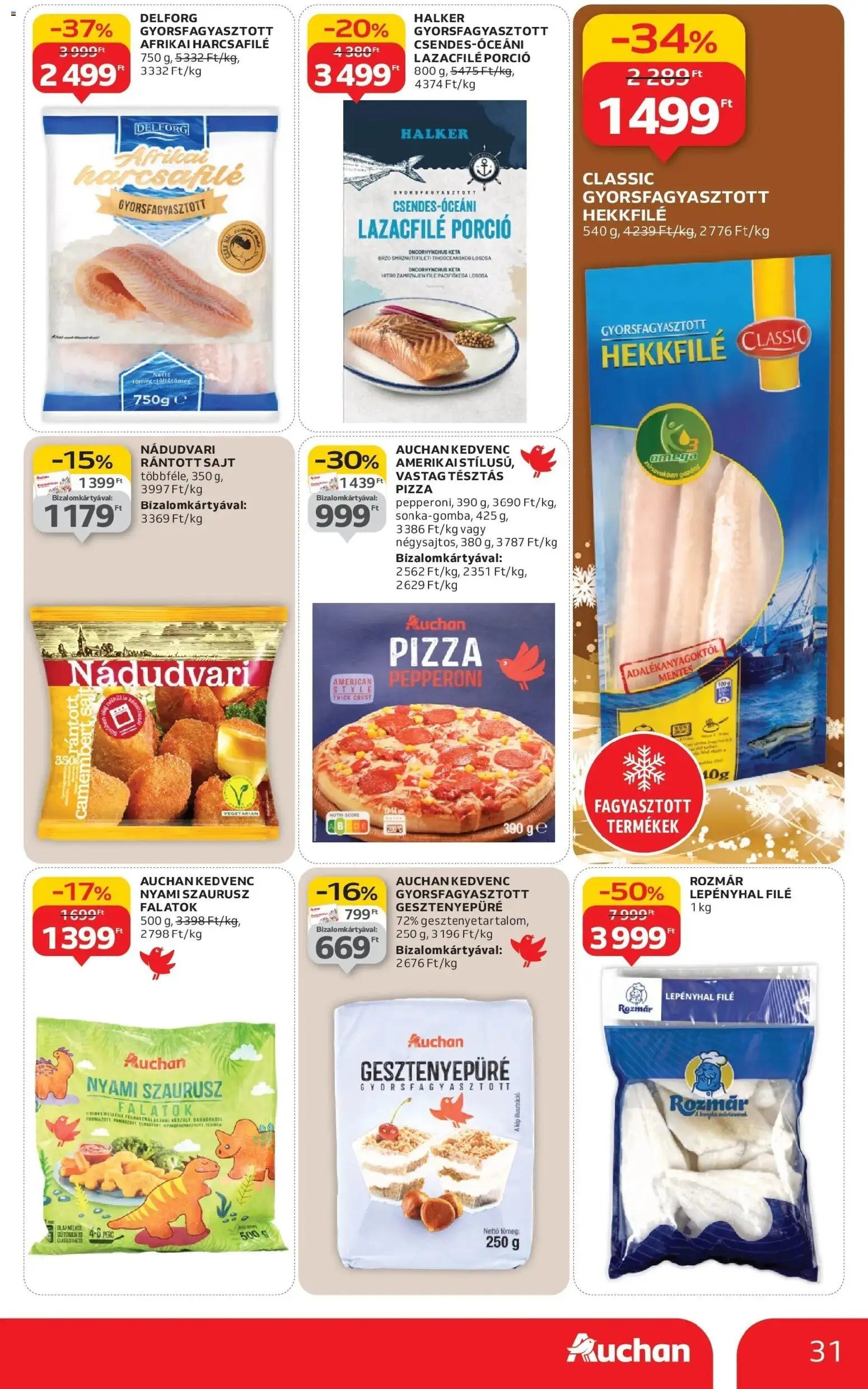 Auchan újság 2025.12.04. Kecskemét Akciós újság Auchan (2025-12-04 - 2025-12-10)