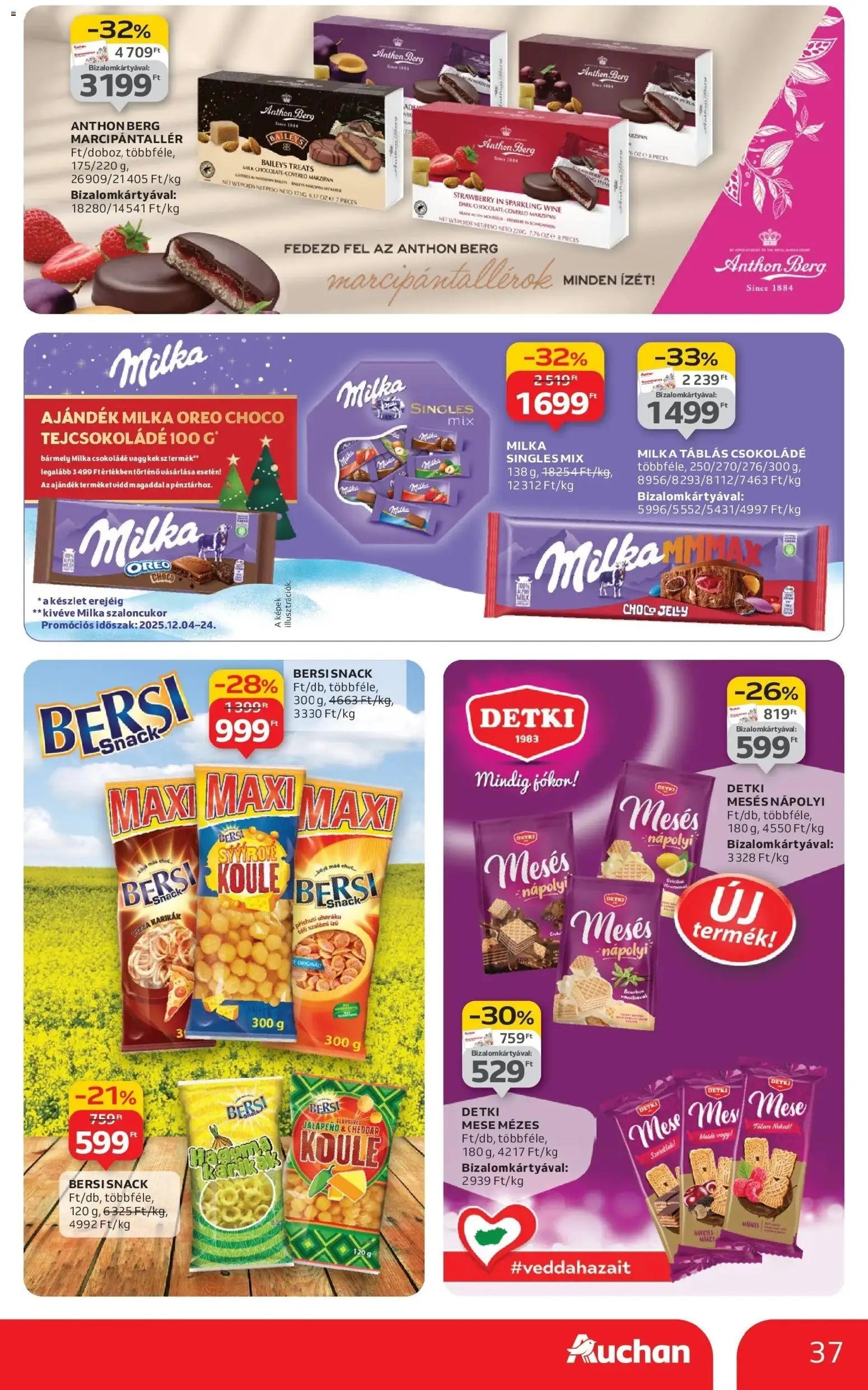 Auchan újság 2025.12.04. Kecskemét Akciós újság Auchan (2025-12-04 - 2025-12-10)