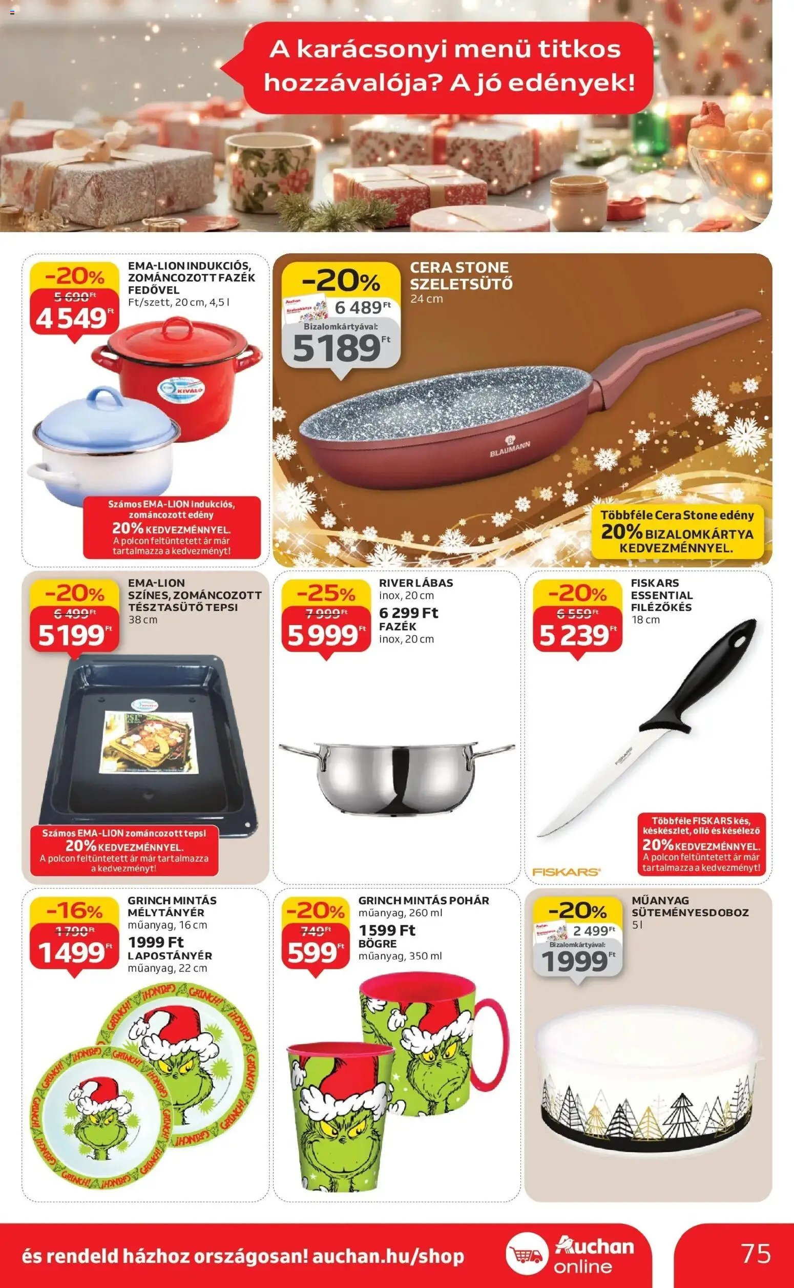 Auchan újság 2025.12.04. Kecskemét Akciós újság Auchan (2025-12-04 - 2025-12-10)