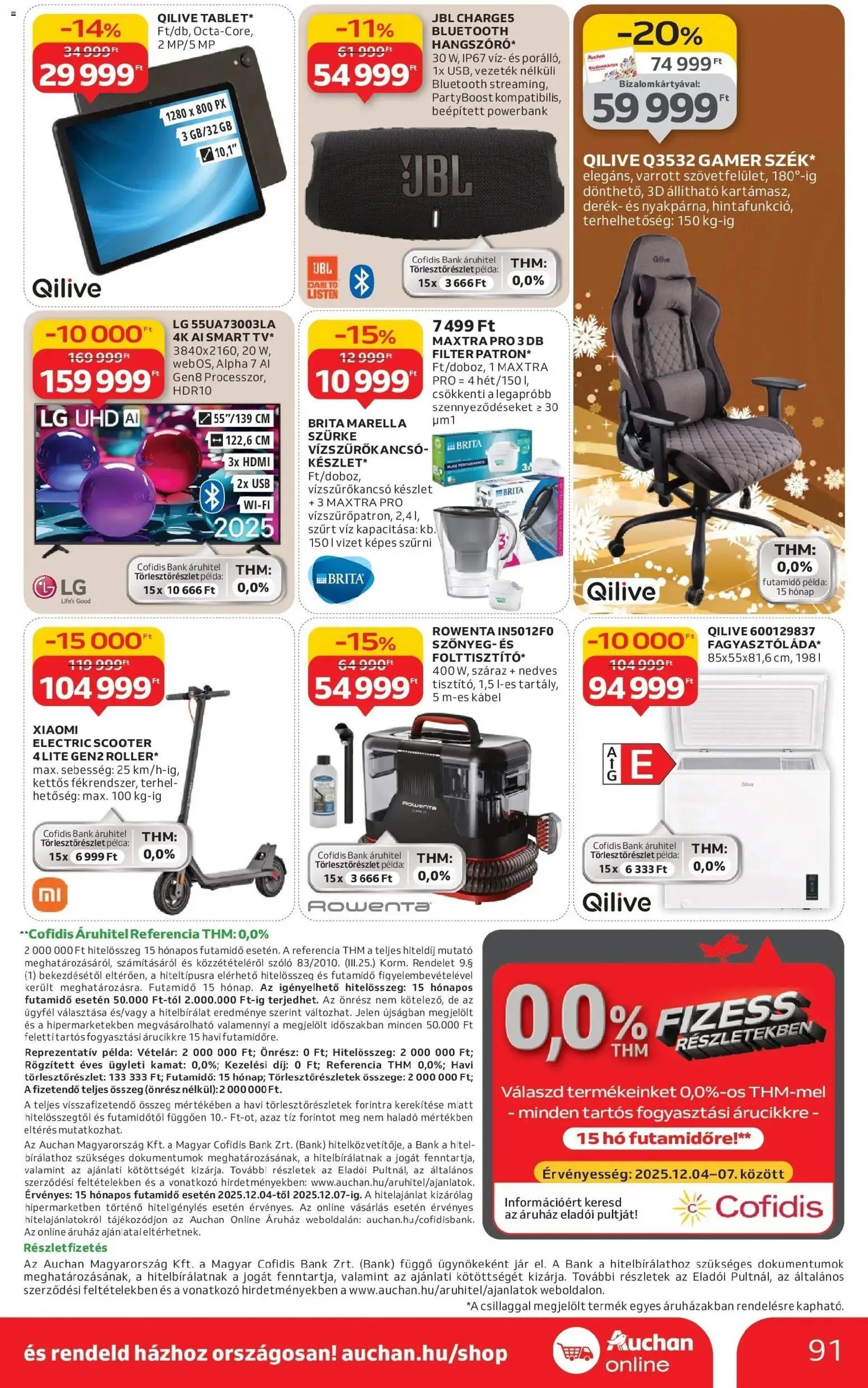 Auchan újság 2025.12.04. Kecskemét Akciós újság Auchan (2025-12-04 - 2025-12-10)