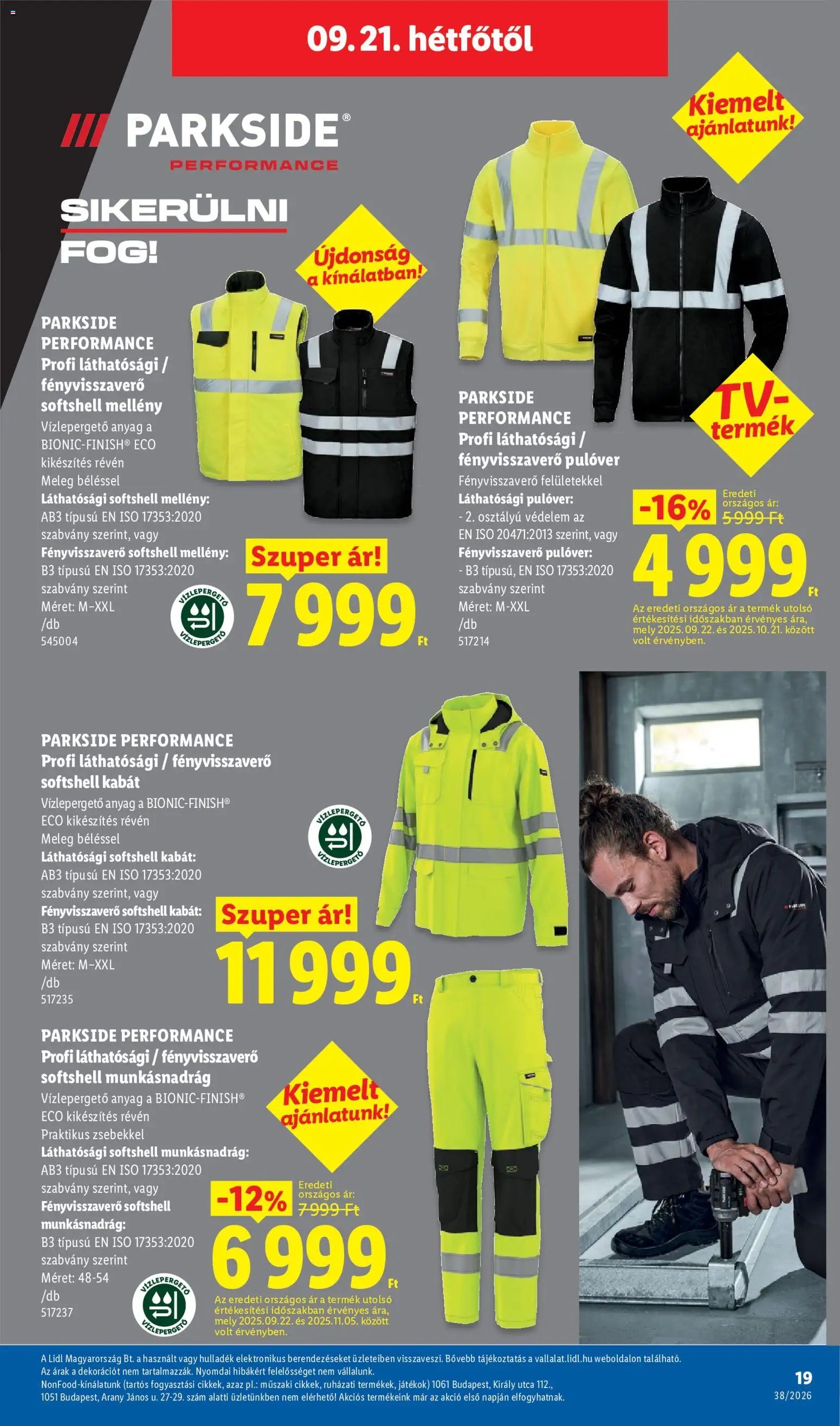 Lidl újság 2026.09.17. Lidl Nonfood kínálatunk