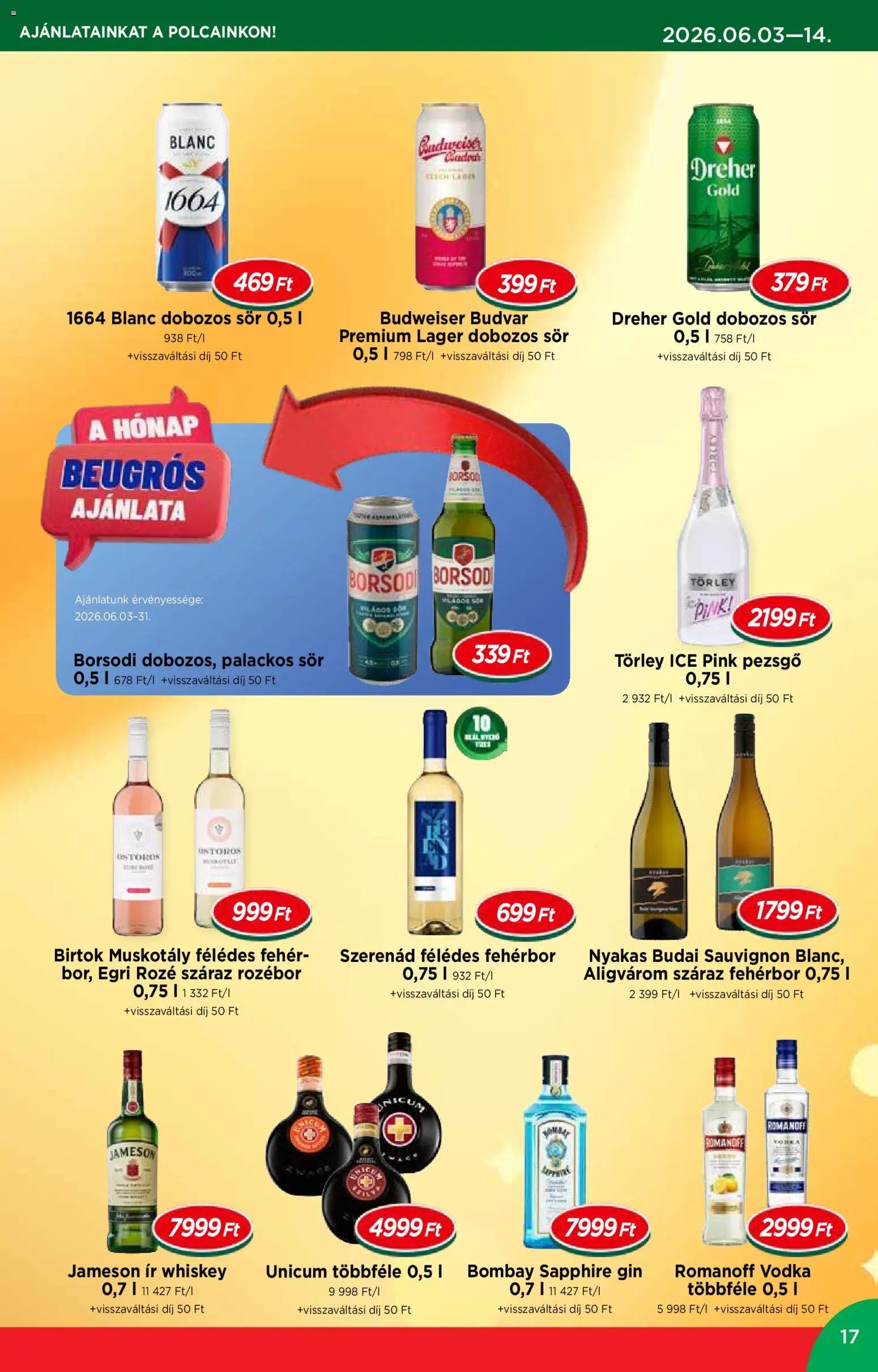 Reál újság 2026.06.03. Reál akciós újság