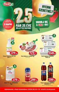 Reál újság 2026.06.03. Reál akciós újság