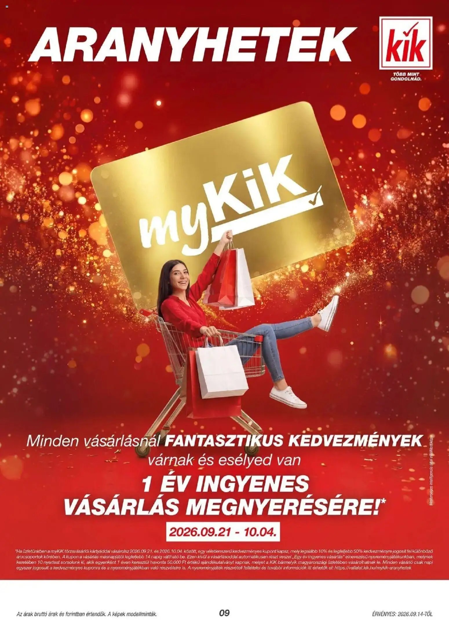 Kik újság 2026.09.14. Kik aktuális akciós újság