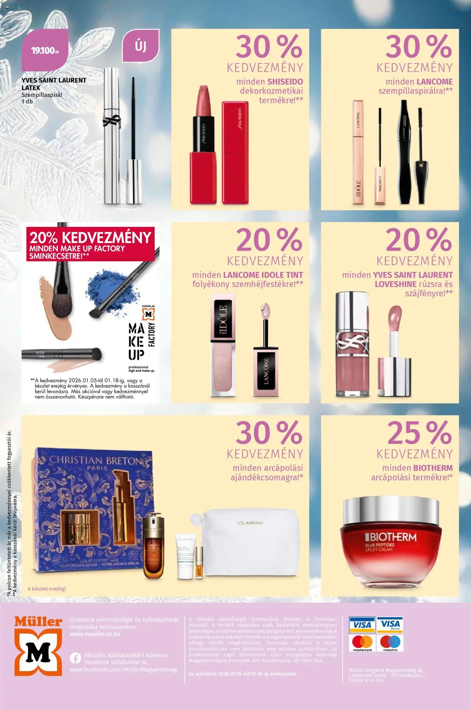 Müller újság 2026.01.05. A parfüméria világa (2026-01-05 - 2026-01-18)